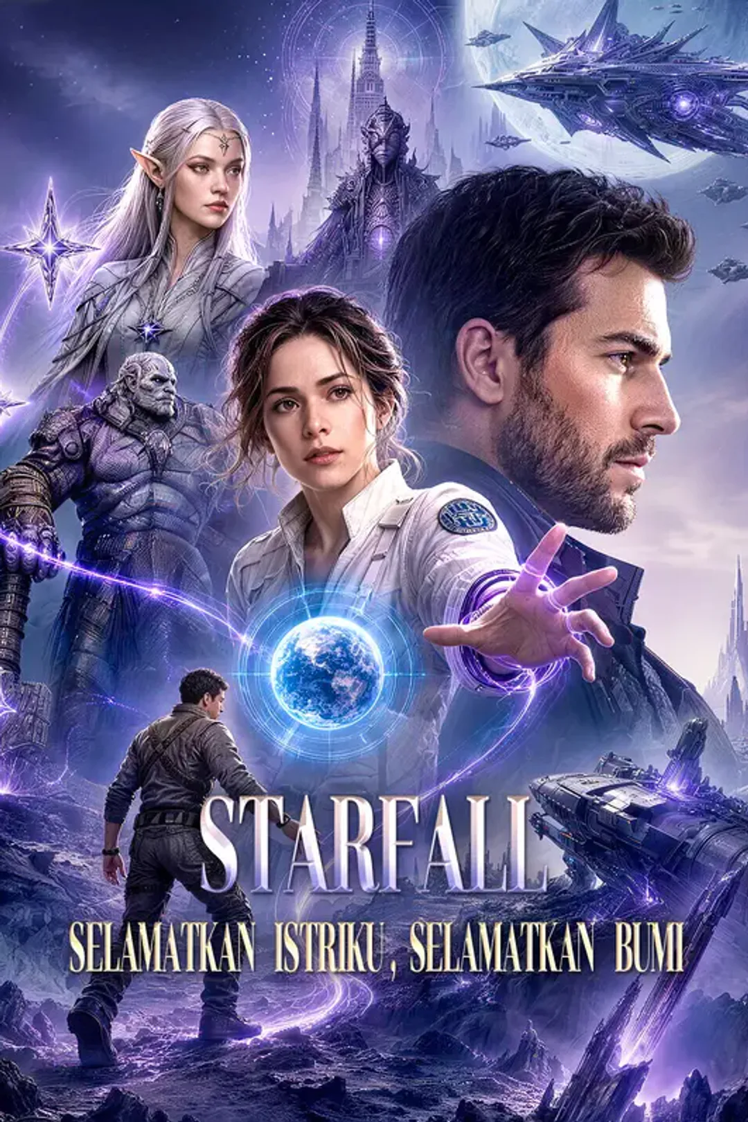 Poster Starfall: Selamatkan Istriku, Selamatkan Bumi