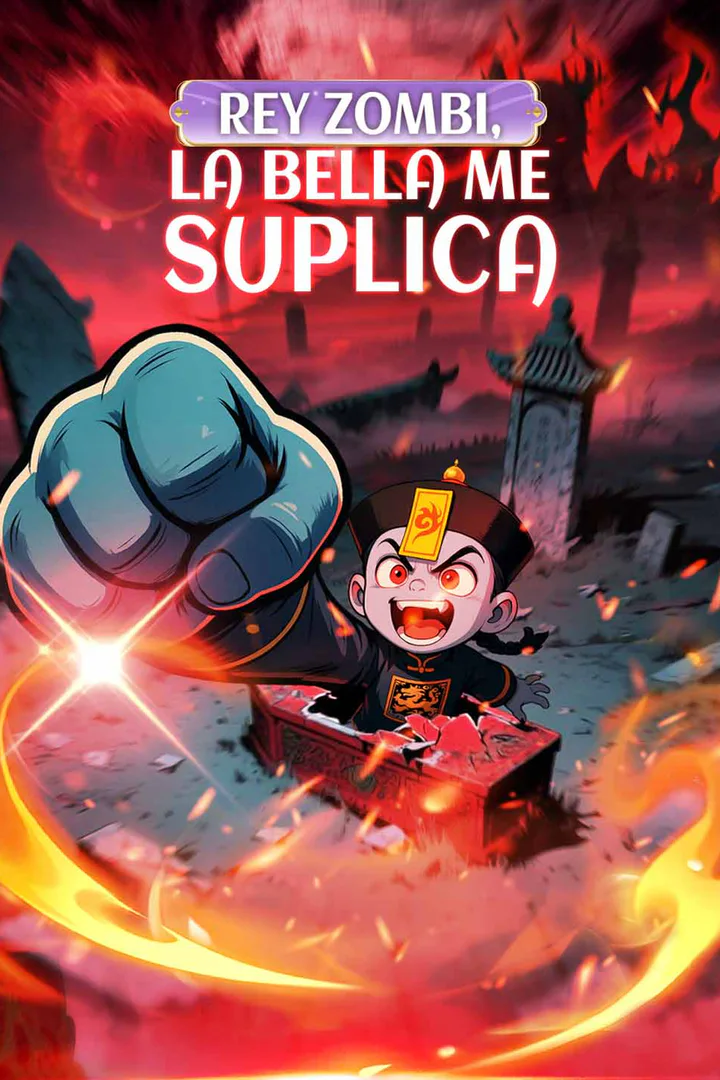 Póster de Rey zombi, la bella me suplica