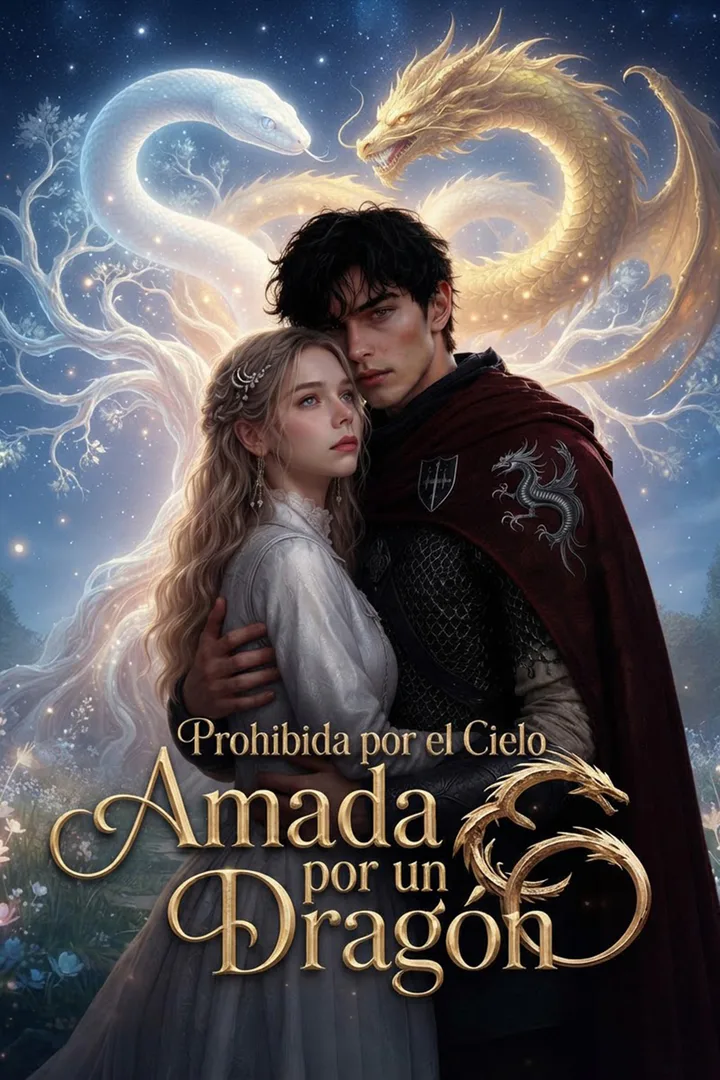 Póster de Prohibida por el Cielo Amada por un Dragón