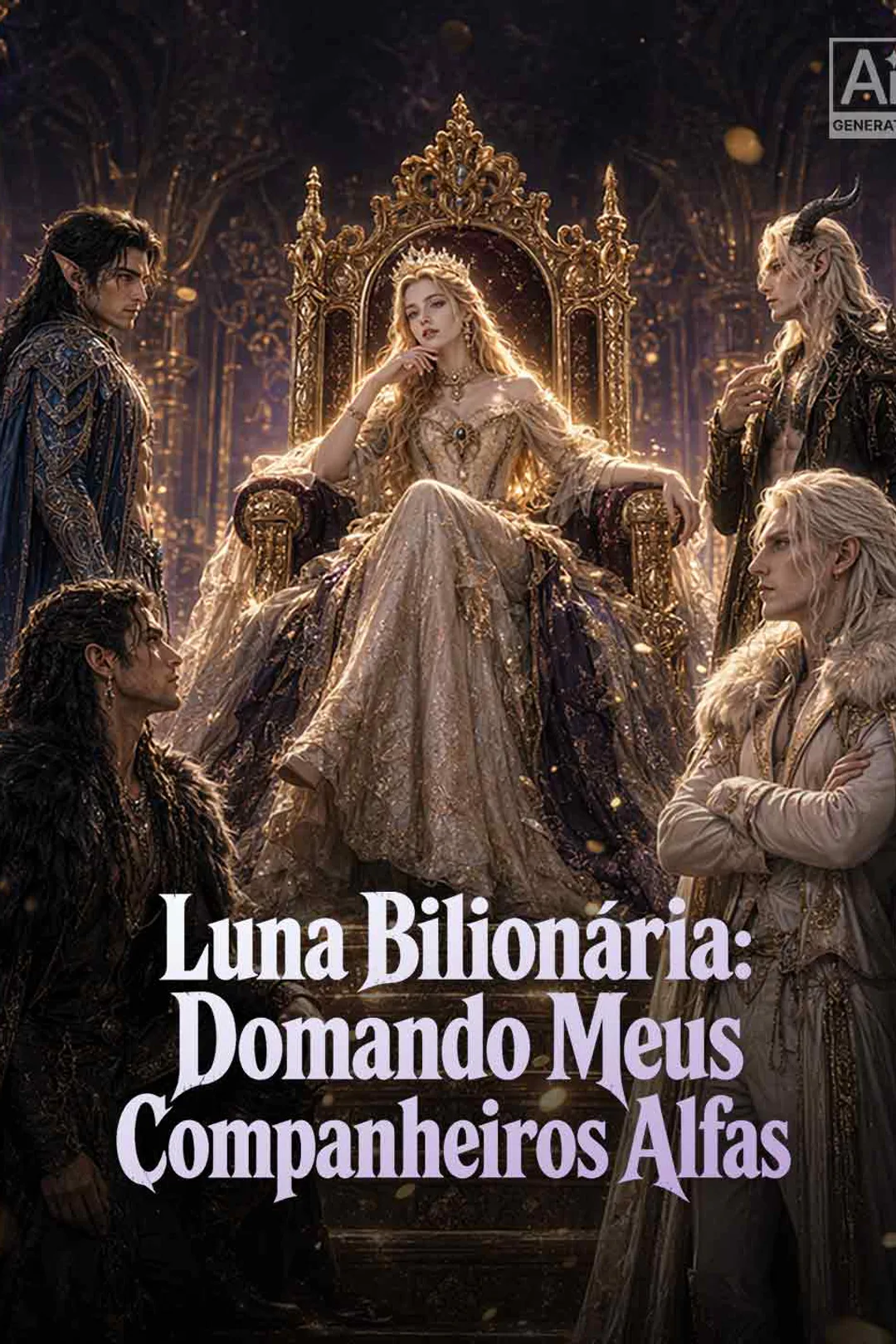 Pôster de Luna Bilionária: Domando Meus Companheiros Alfas