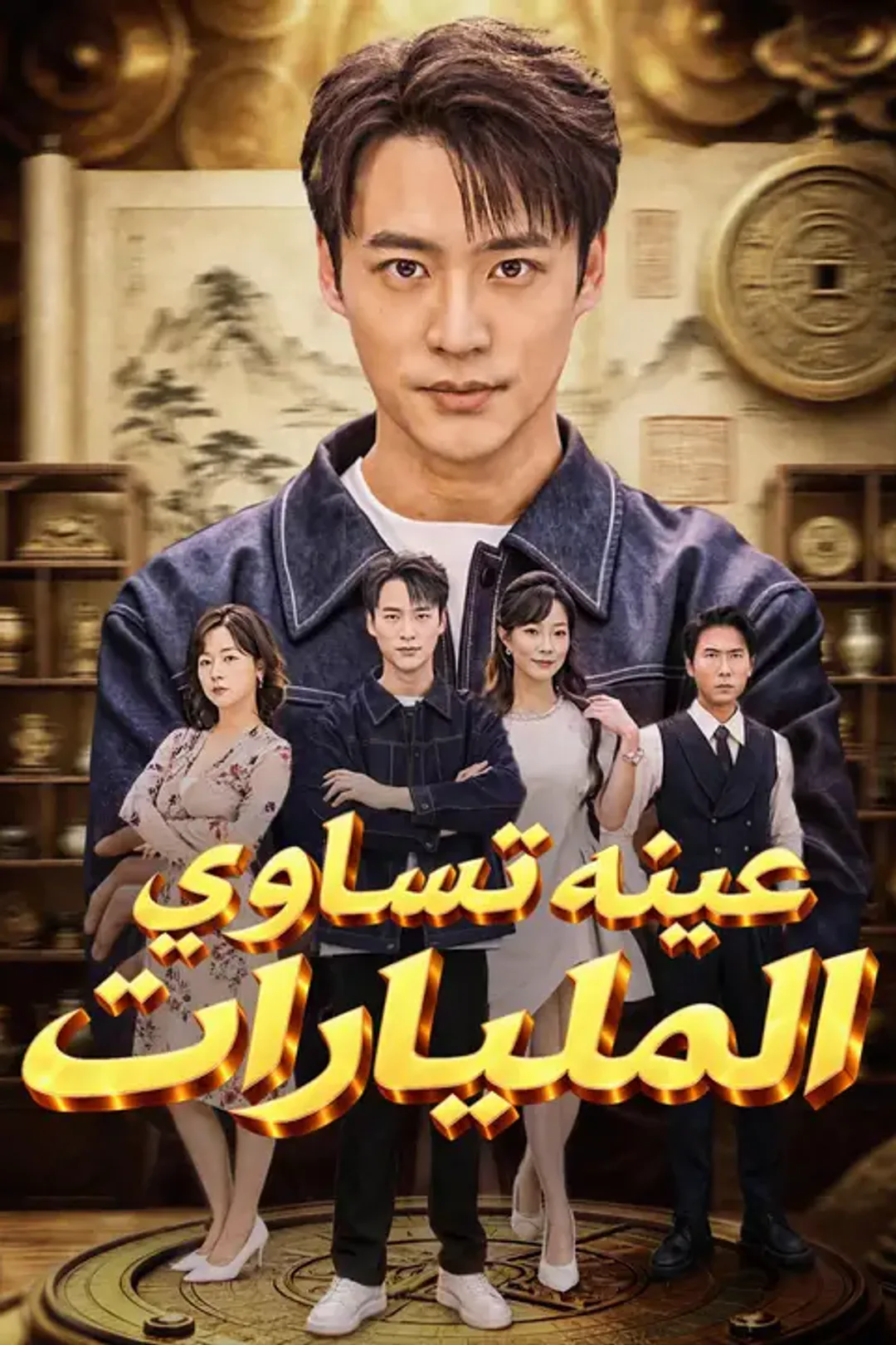 ملصق مسلسل «عينه تساوي المليارات»