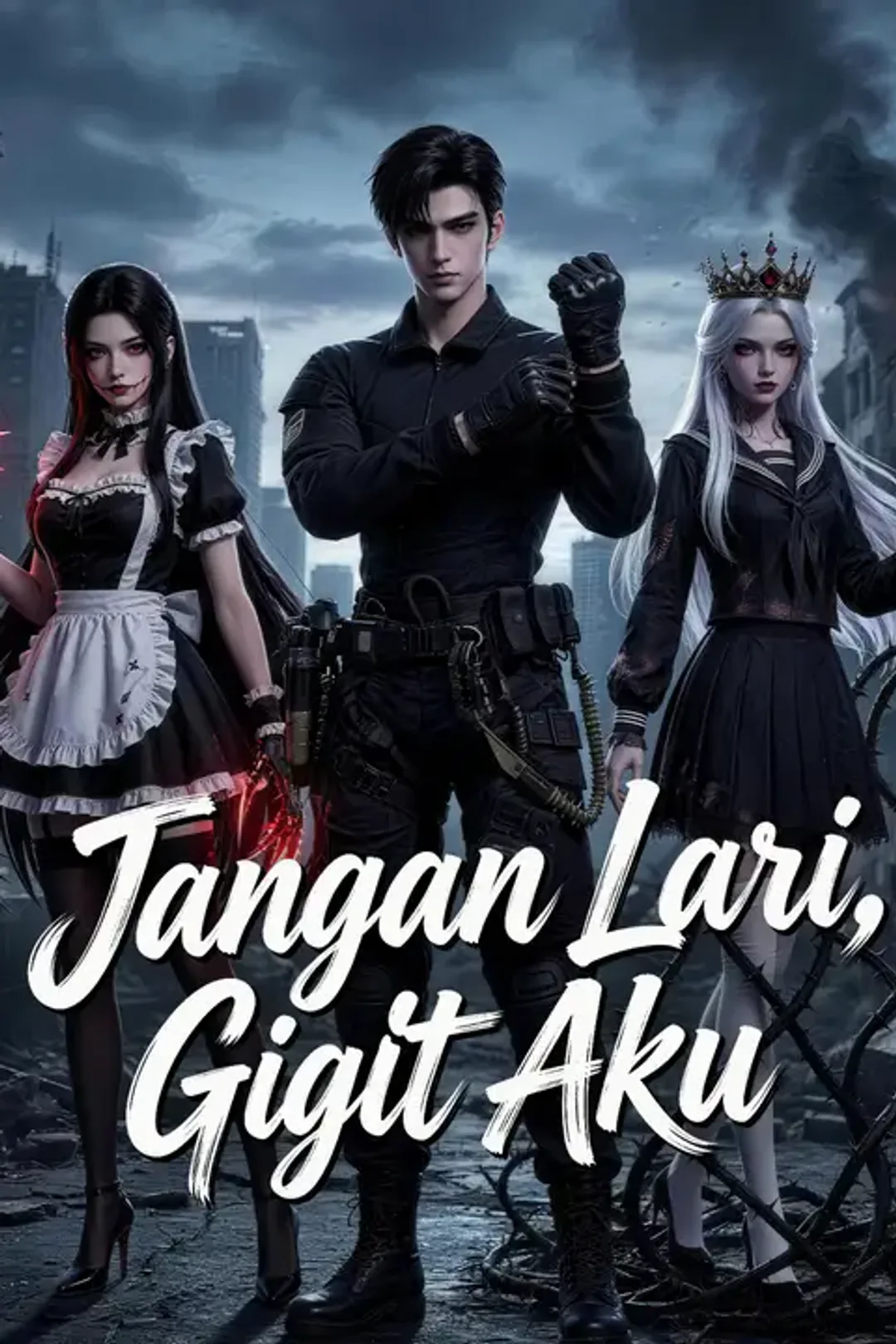 Poster Jangan Lari, Gigit Aku
