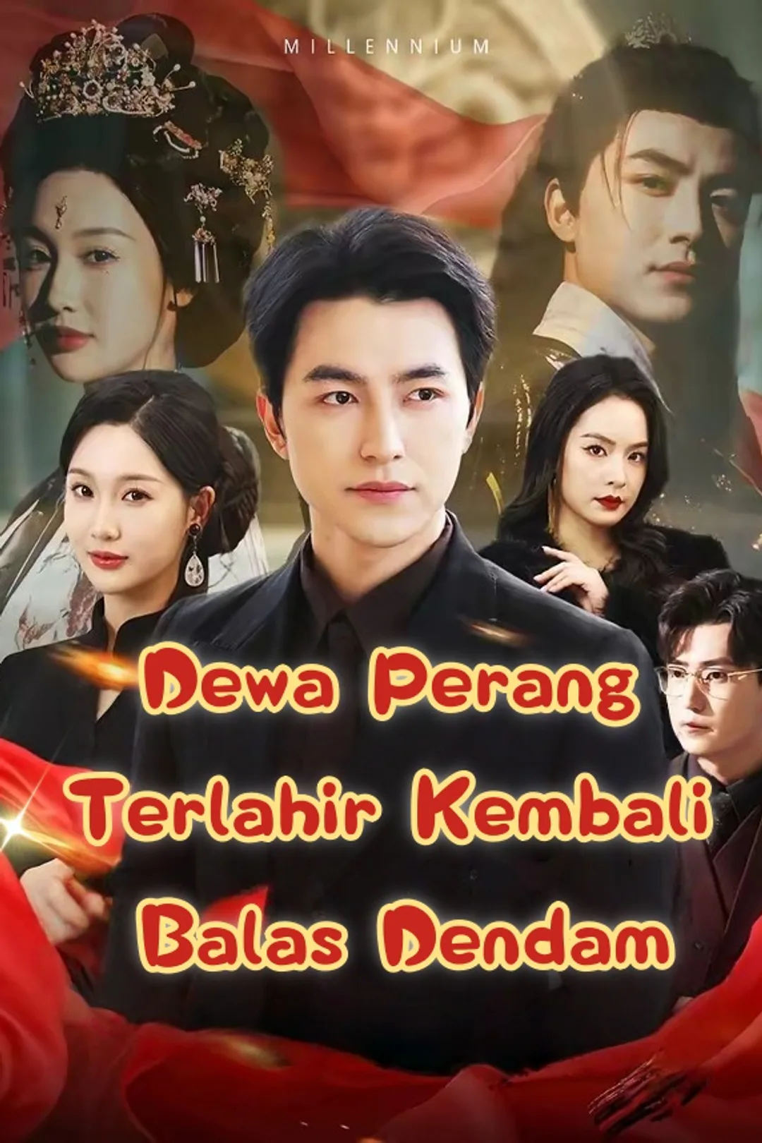 Poster Dewa Perang Terlahir Kembali Balas Dendam
