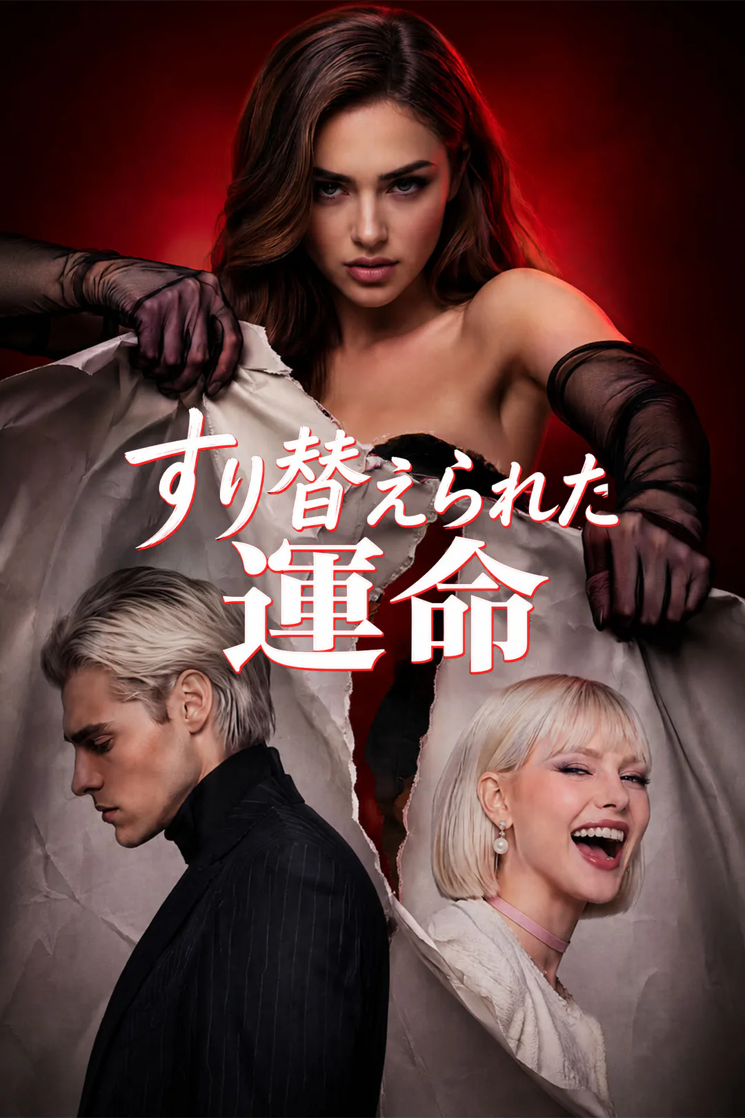 すり替えられた運命のポスター