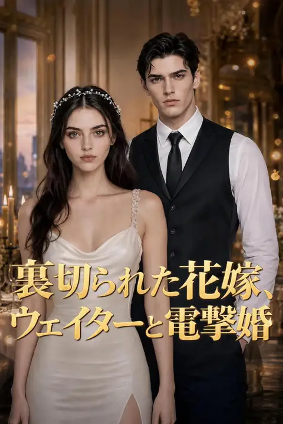 裏切られた花嫁、ウェイターと電撃婚のポスター