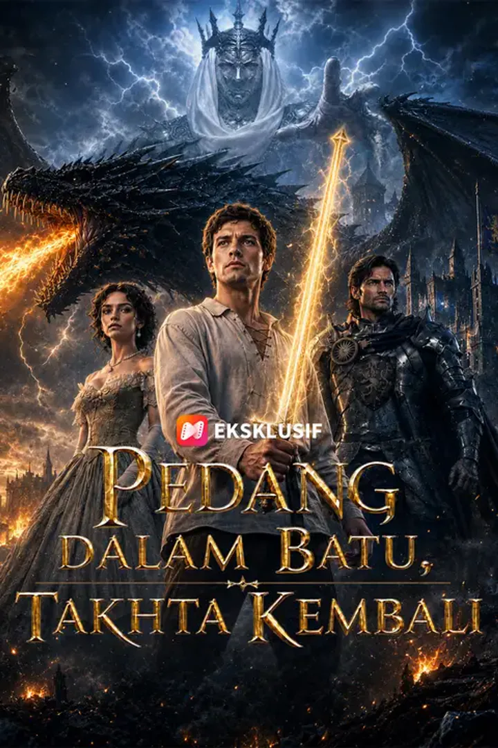 Poster Pedang Dalam Batu, Takhta Kembali