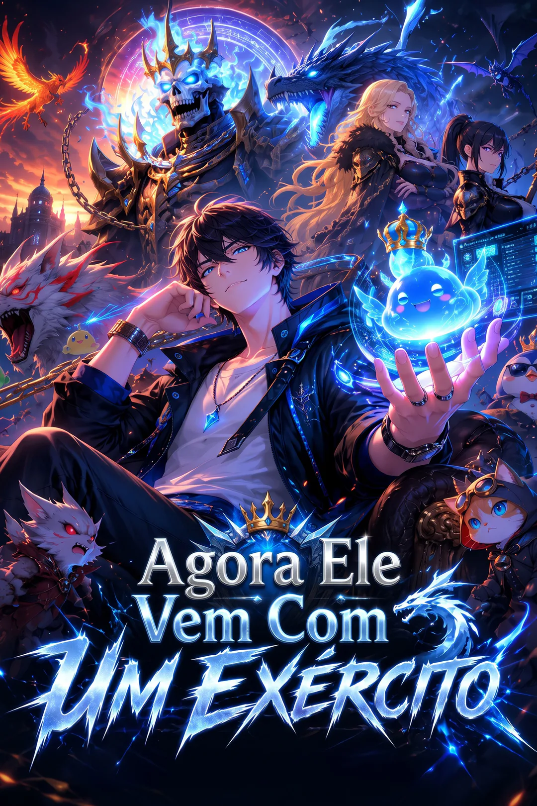 Pôster de Agora Ele Vem Com Um Exército