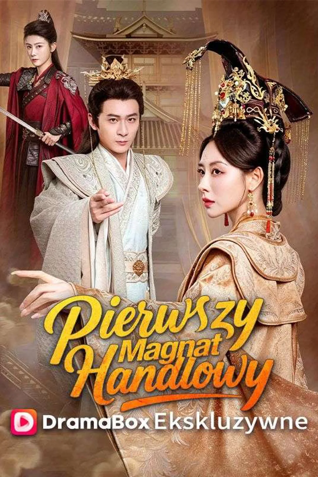 Plakat serialu Pierwszy Magnat Handlowy