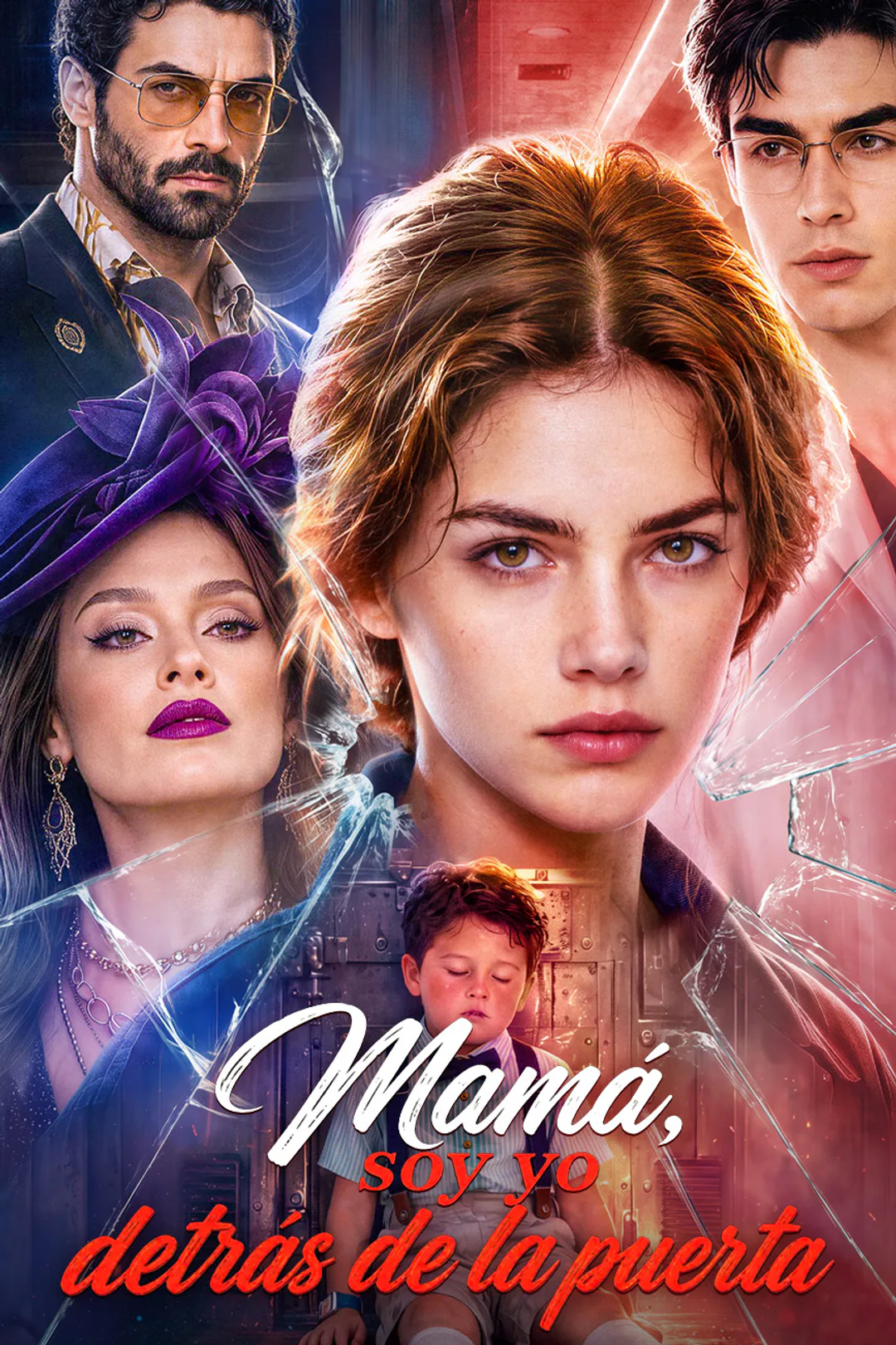 Póster de Mamá, soy yo detrás de la puerta