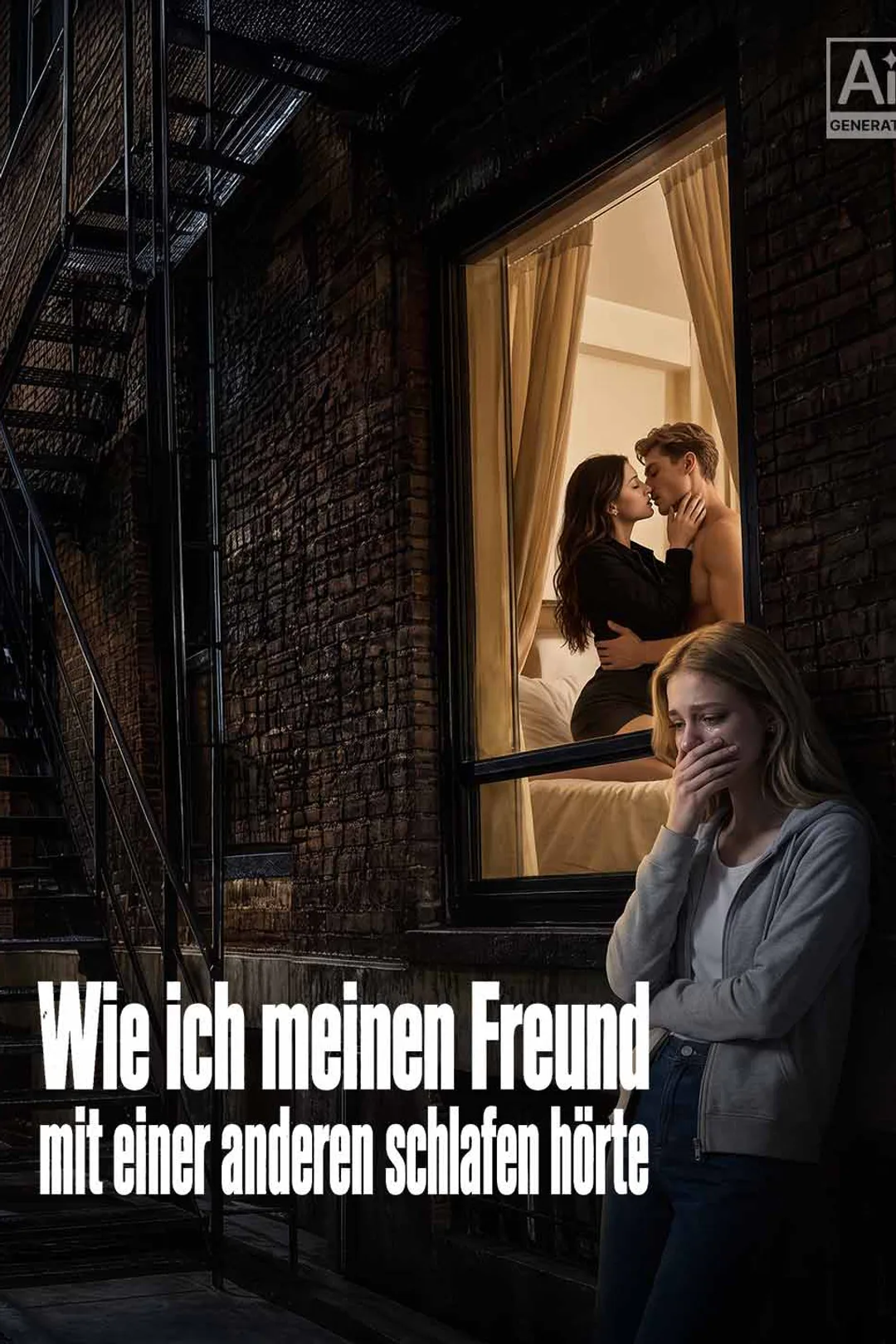 Poster von Wie ich meinen Freund mit einer anderen schlafen hörte