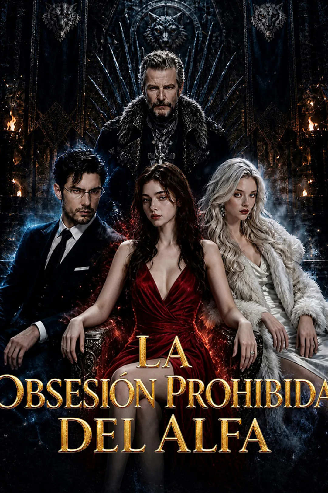 Póster de La obsesión prohibida del Alfa