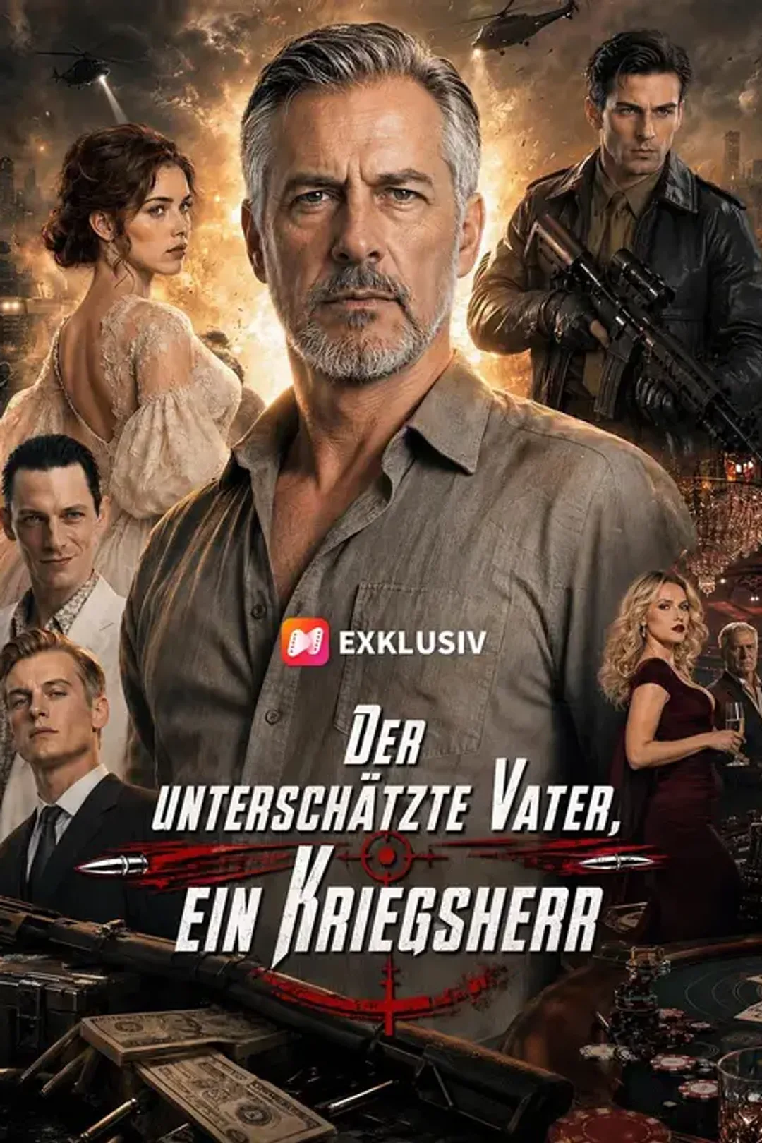 Poster von (Synchro) Der unterschätzte Vater, ein Kriegsherr
