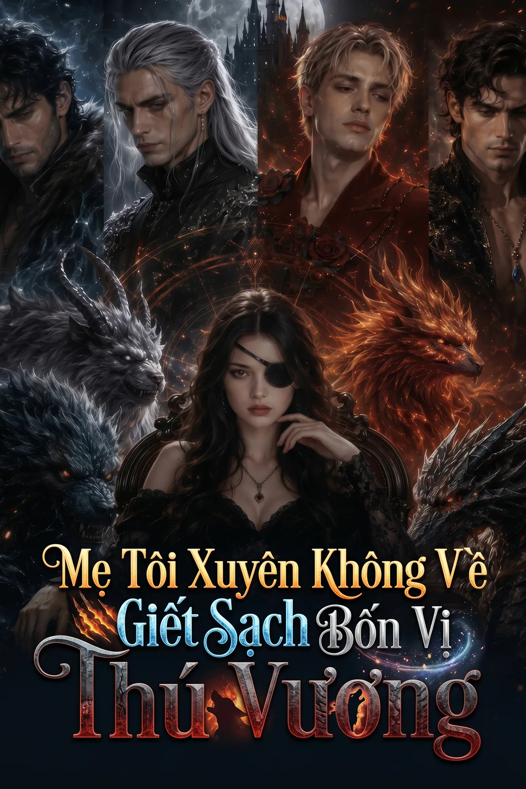 Poster phim Mẹ Tôi Xuyên Không Về Giết Sạch Bốn Vị Thú Vương