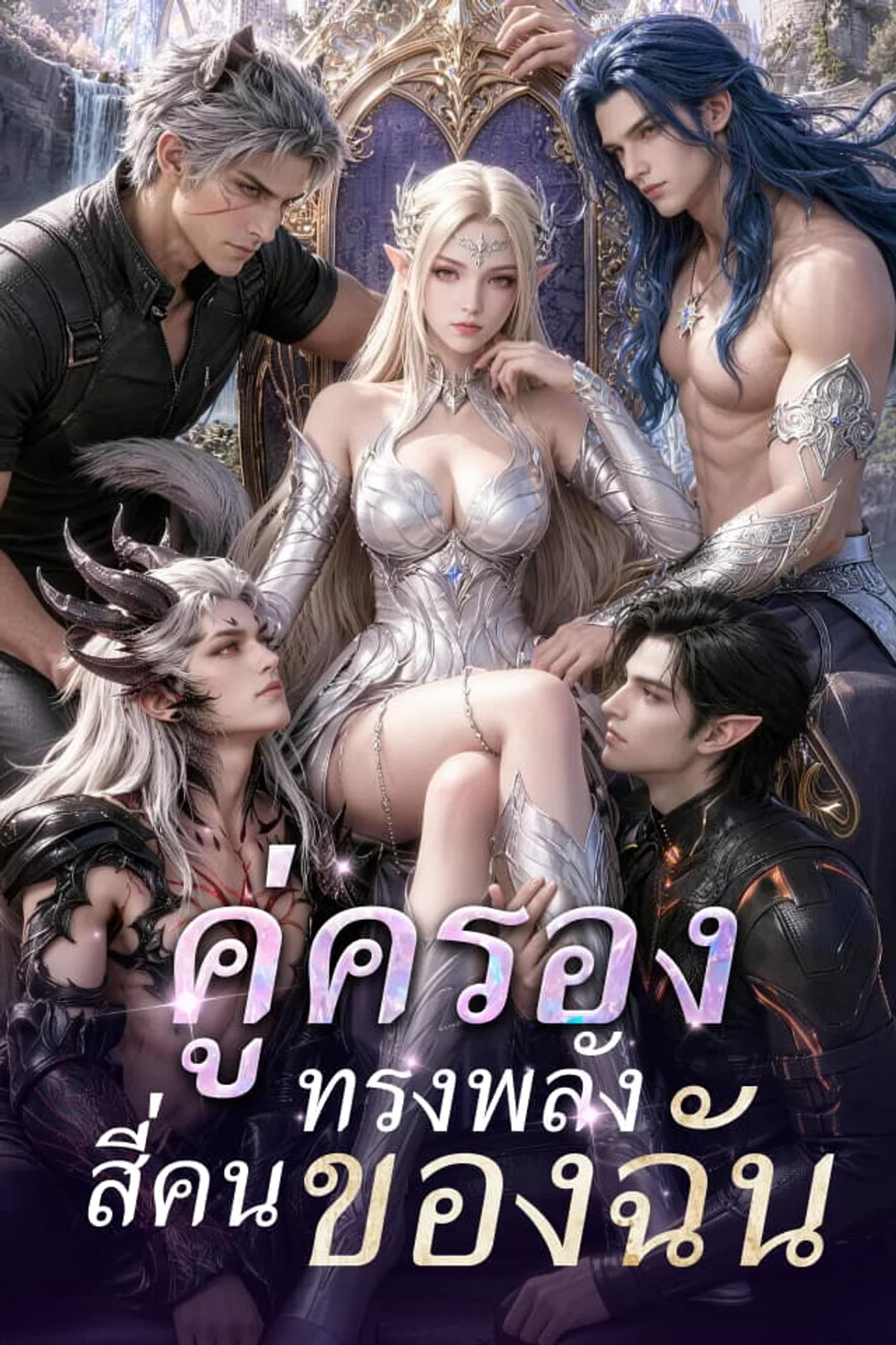 โปสเตอร์ คู่ครองทรงพลังสี่คนของฉัน