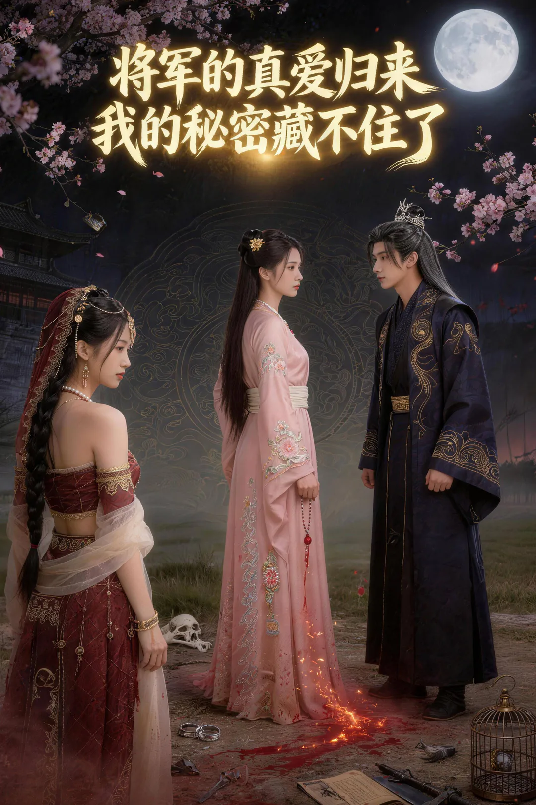 《将军的真爱归来,我的秘密藏不住了》海报