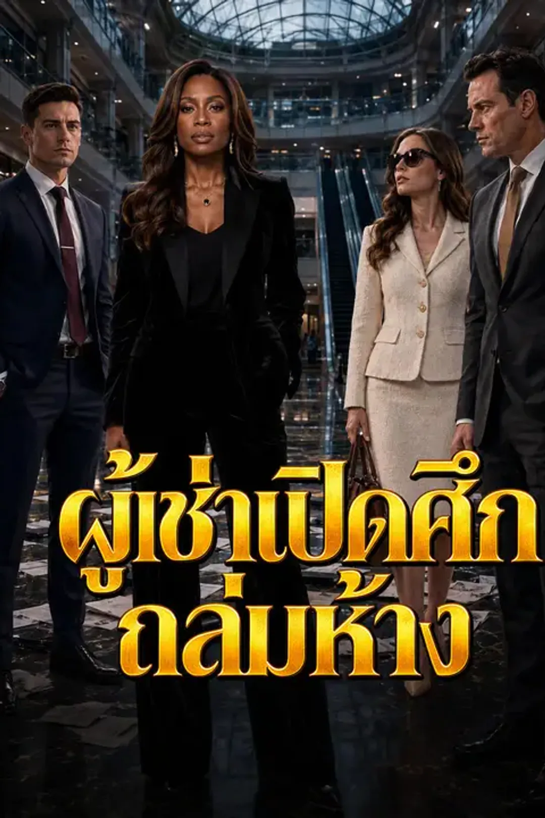 โปสเตอร์ ผู้เช่าเปิดศึกถล่มห้าง