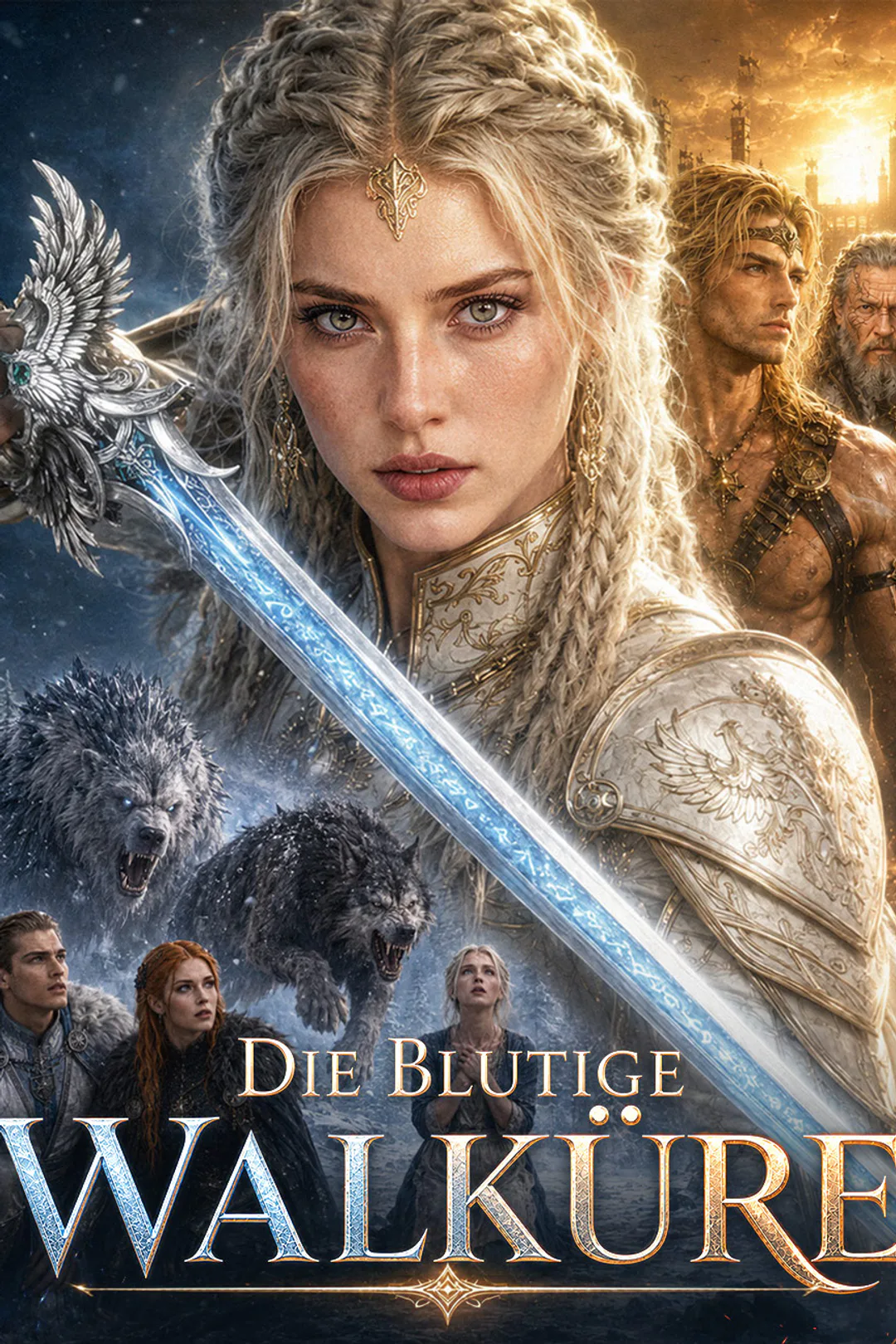 Poster von Die blutige Walküre