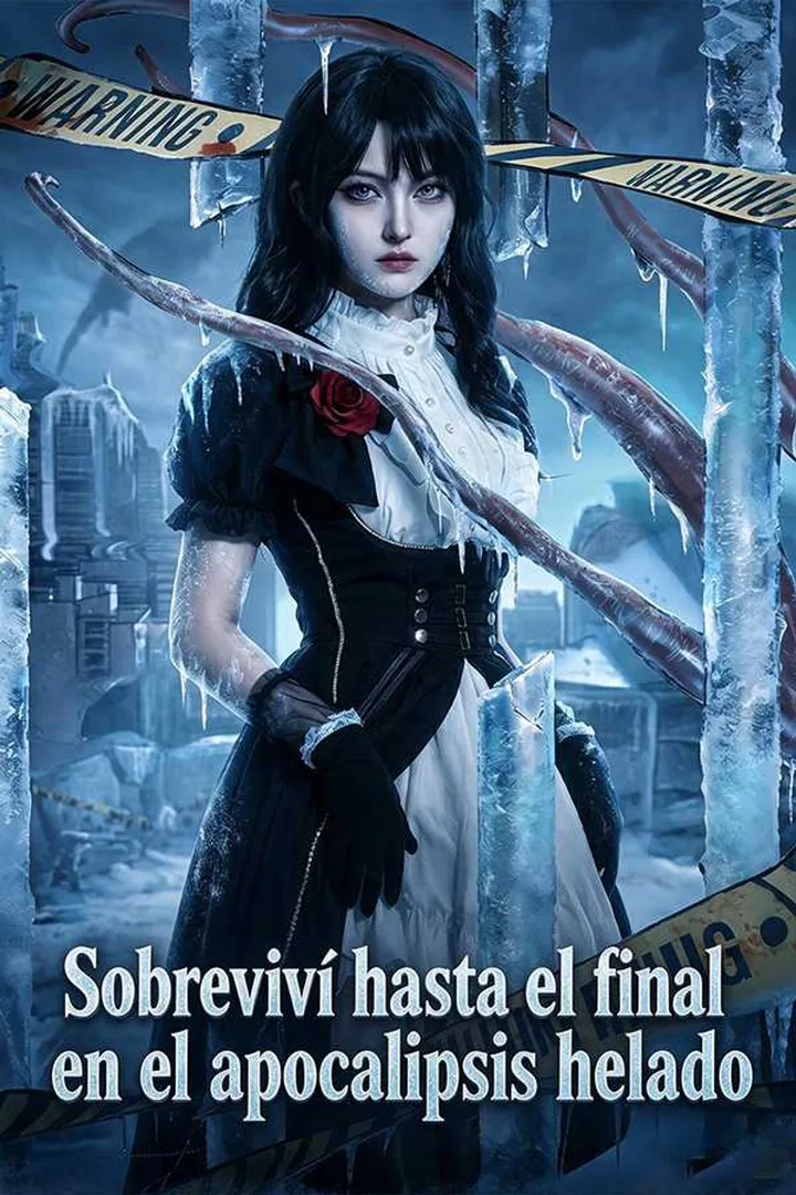 Póster de Sobreviví hasta el final en el apocalipsis helado