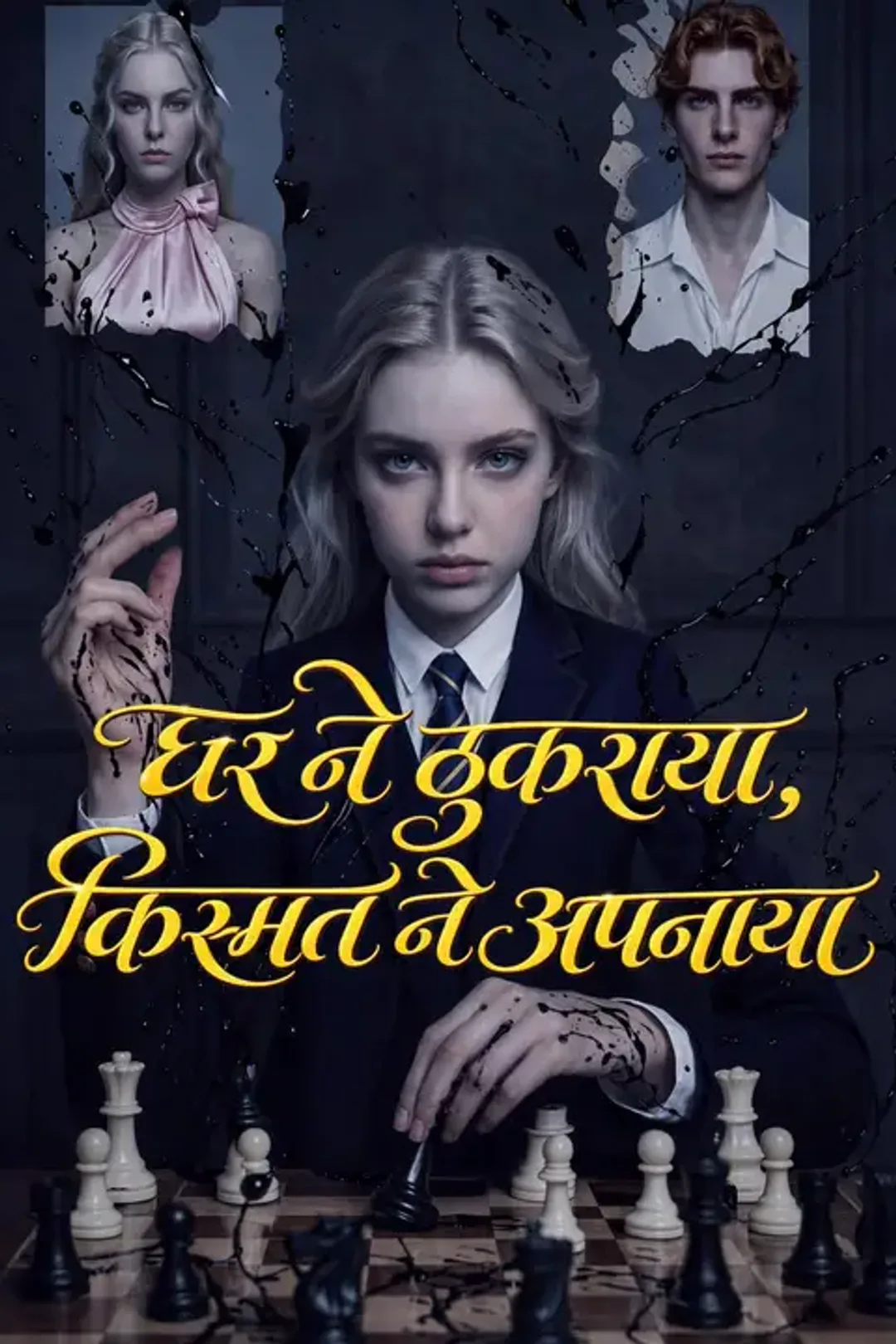 घर ने ठुकराया, किस्मत ने अपनाया का पोस्टर