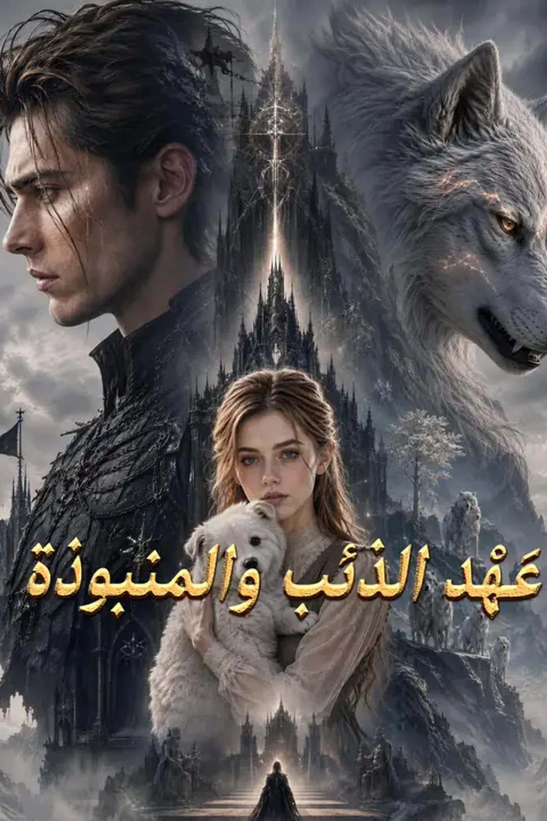 ملصق مسلسل «عَهْد الذئب والمنبوذة»