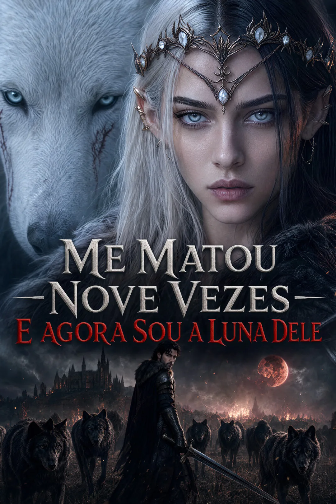 Pôster de Me Matou Nove Vezes e Agora Sou a Luna Dele