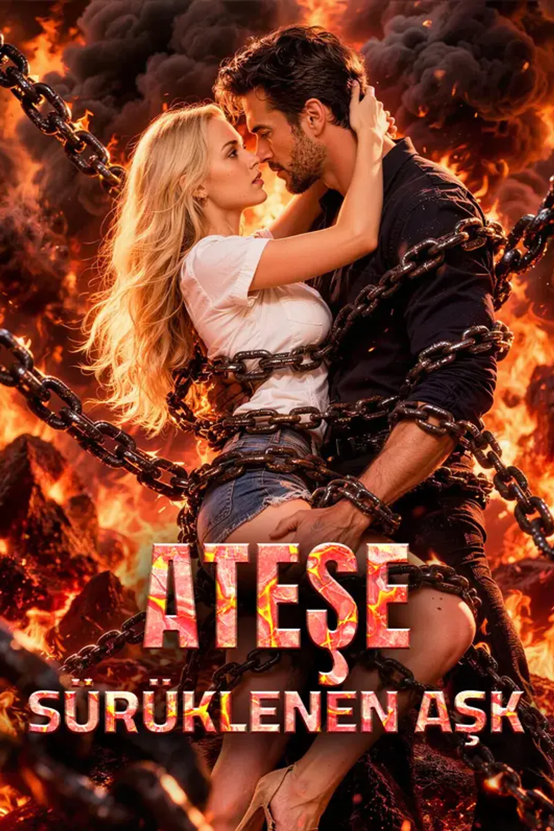 Ateşe Sürüklenen Aşk afişi