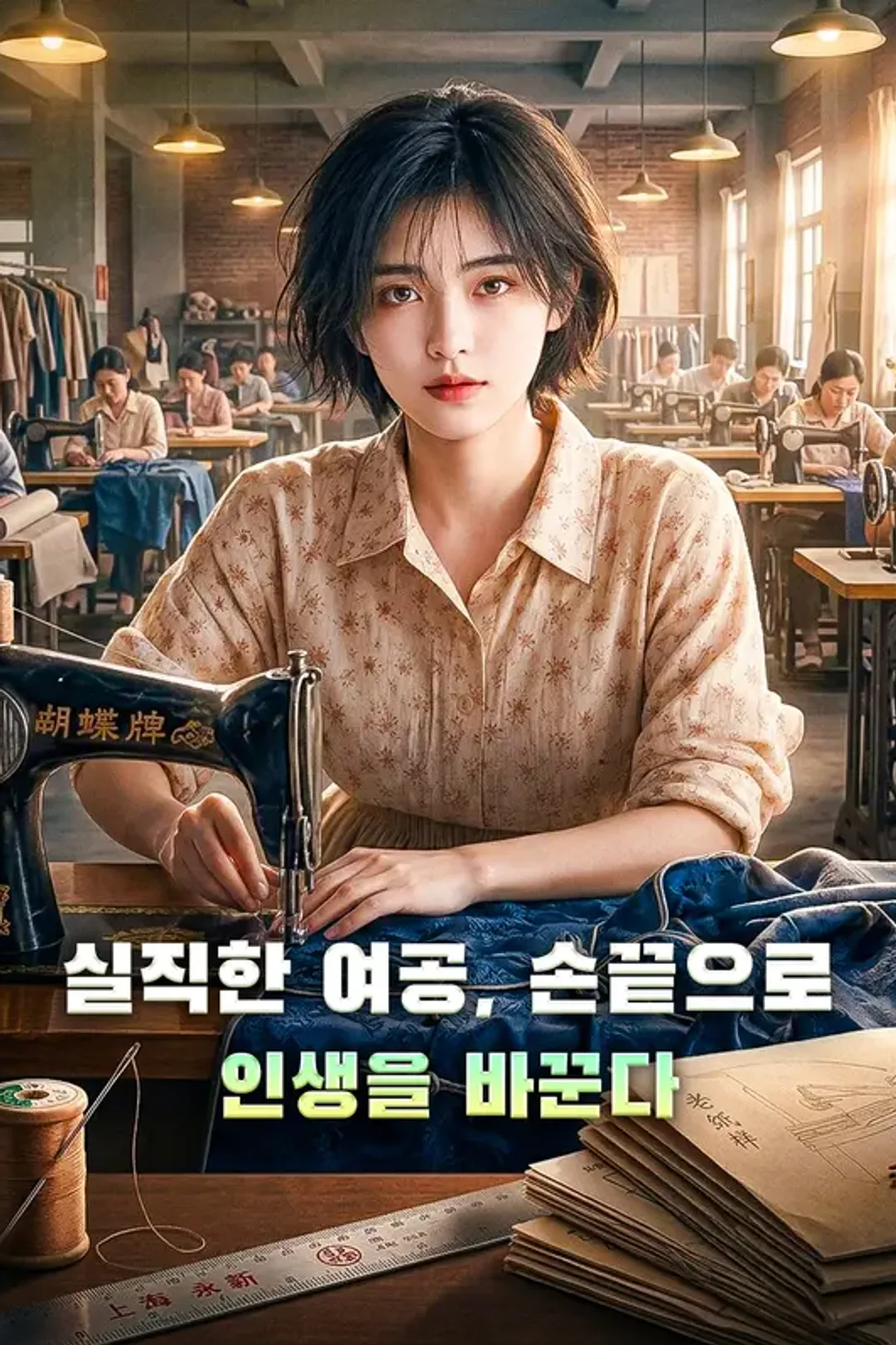 실직한 여공, 손끝으로 인생을 바꾼다 포스터
