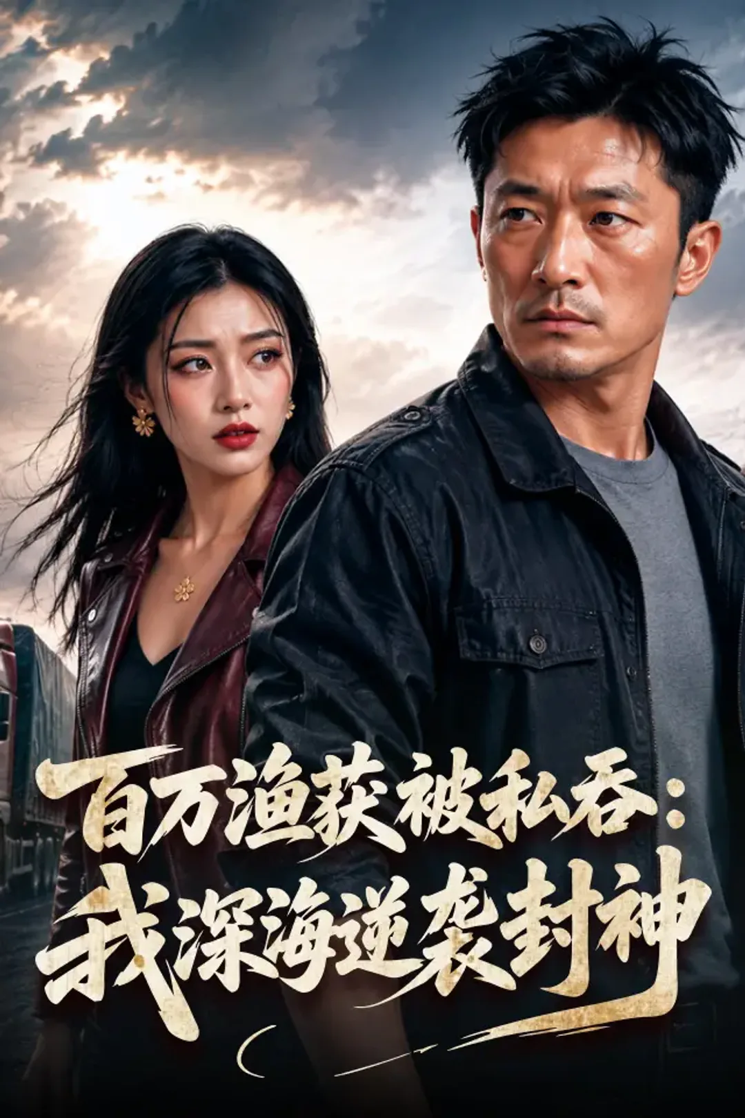 《百万渔获被私吞：我深海逆袭封神》海报