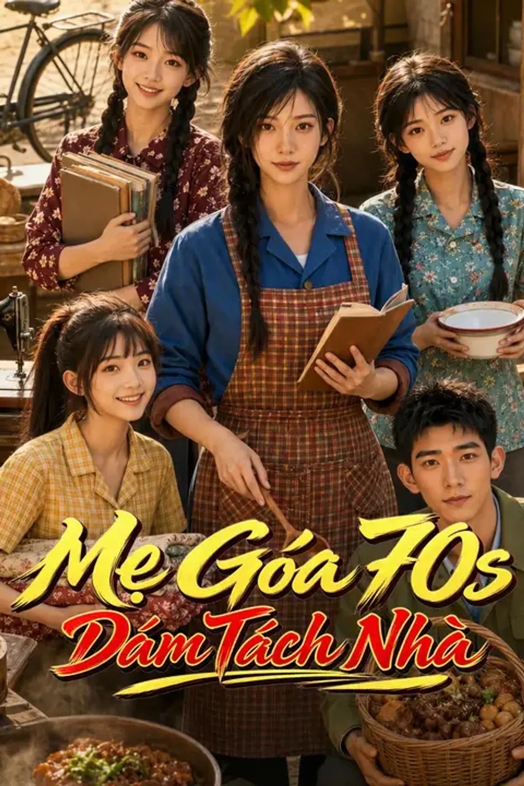 Poster phim Mẹ Góa 70s Dám Tách Nhà