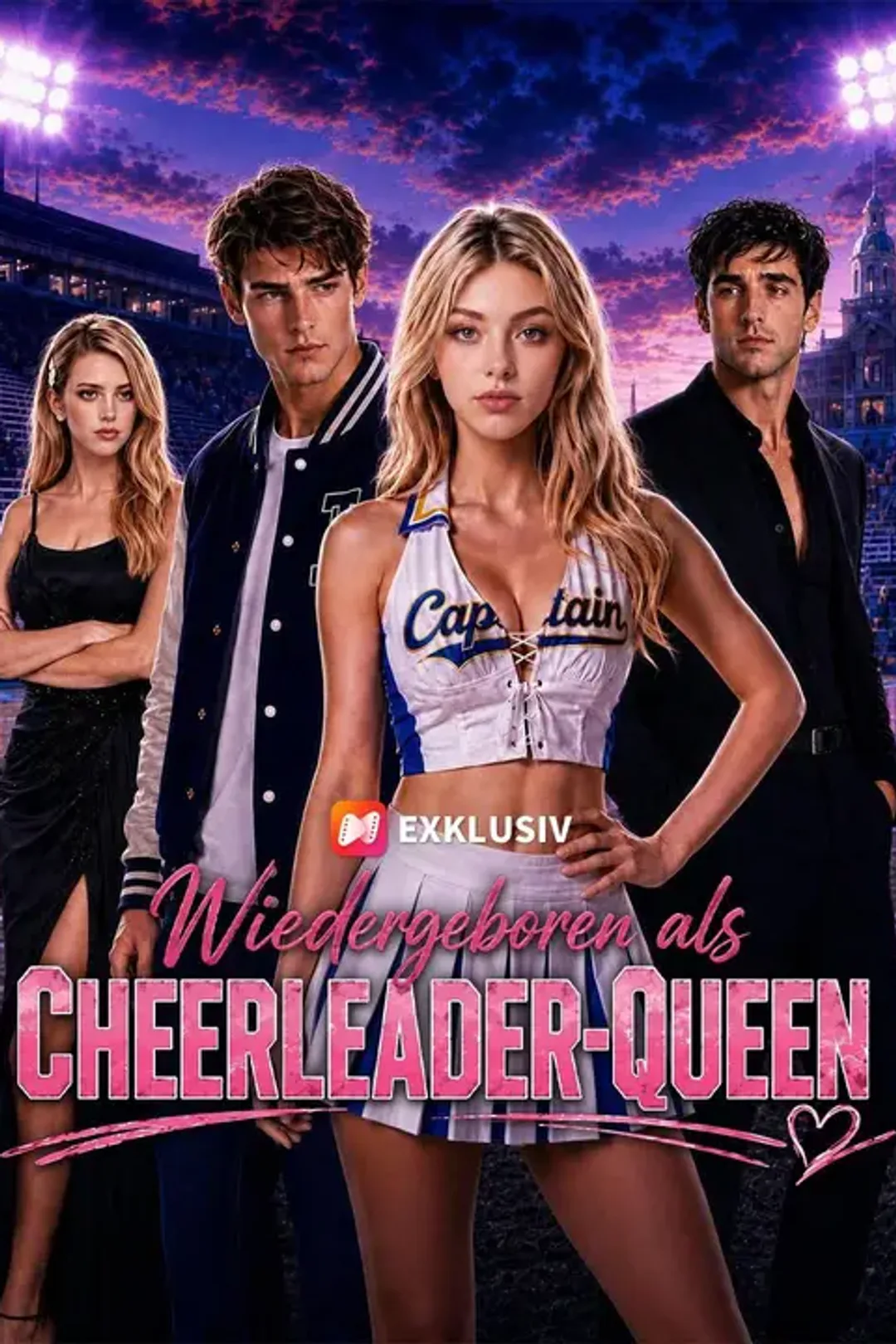 Poster von (Synchro) Wiedergeboren als Cheerleader-Queen