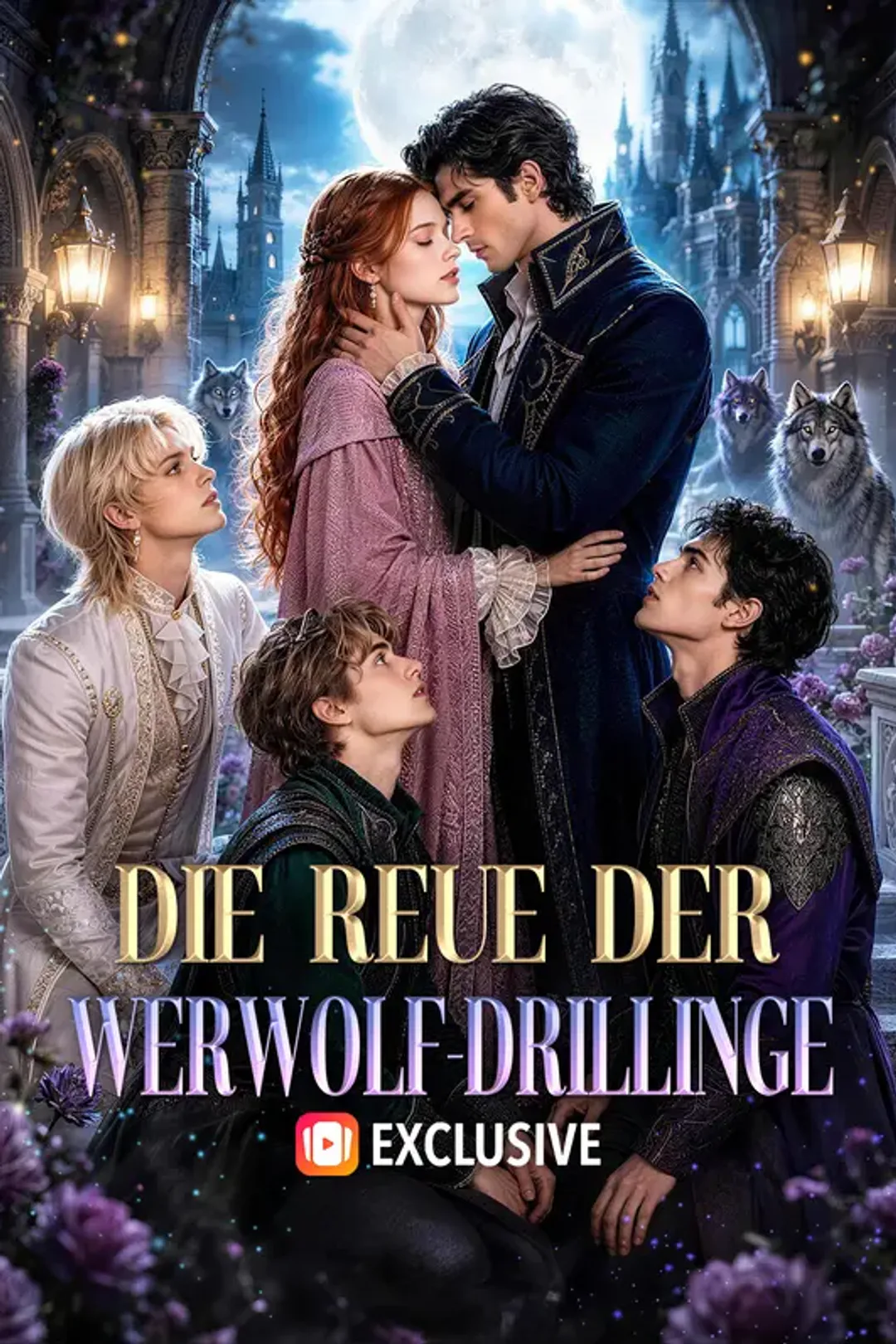 Poster von Die Reue der Werwolf-Drillinge