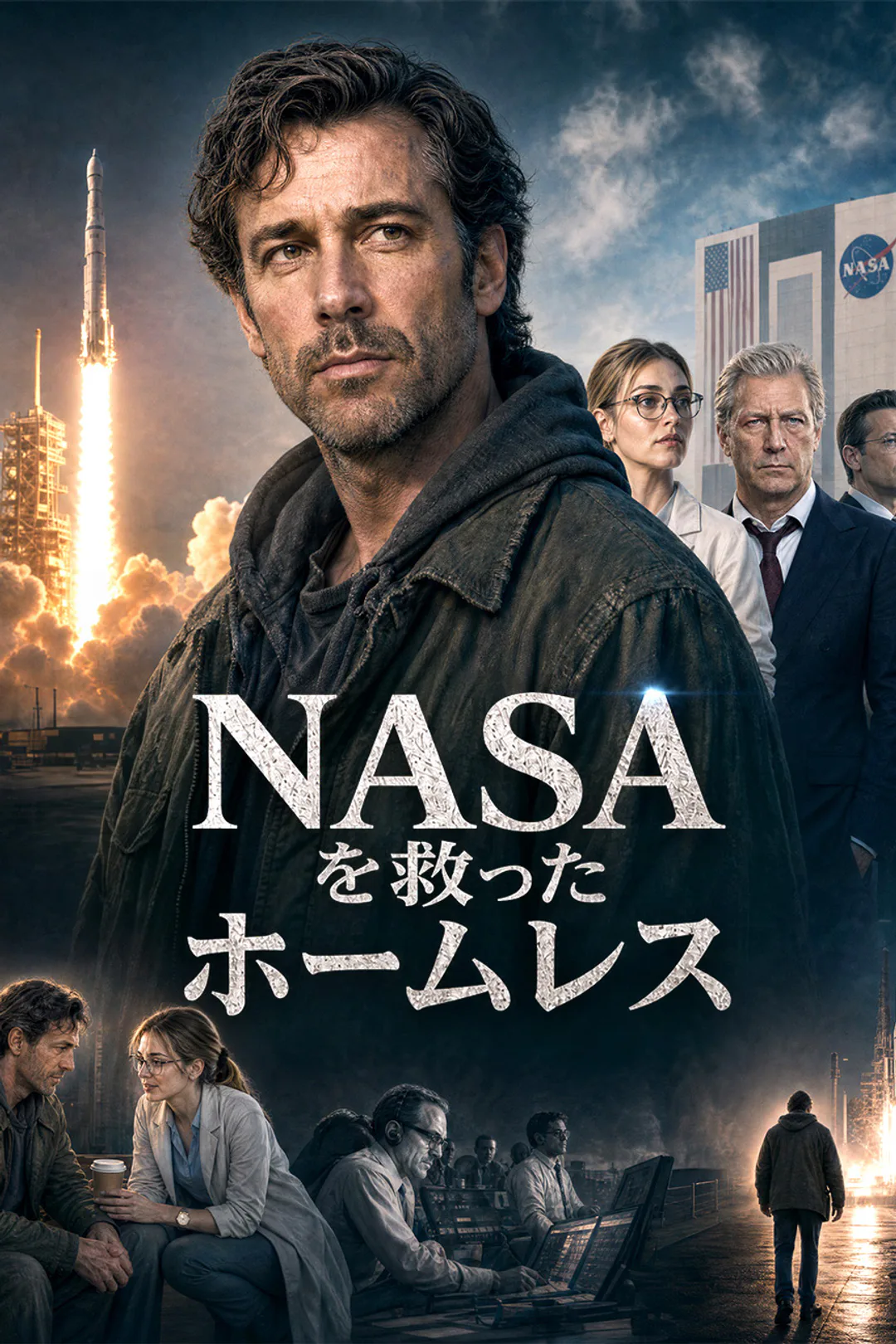 NASAを救ったホームレスのポスター