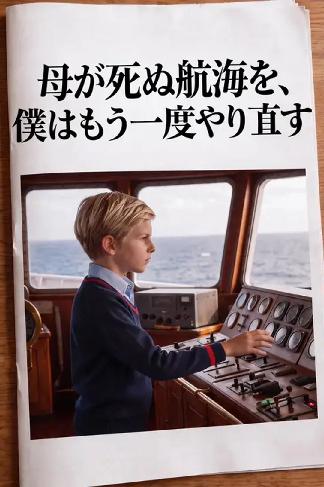 母が死ぬ航海を、僕はもう一度やり直すのポスター
