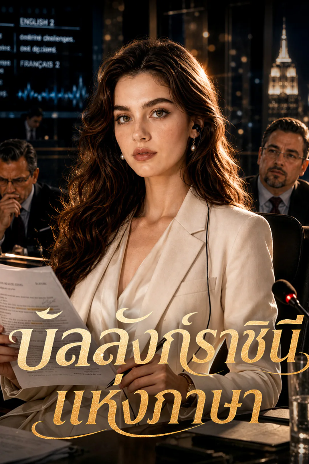 โปสเตอร์ บัลลังก์ราชินีแห่งภาษา
