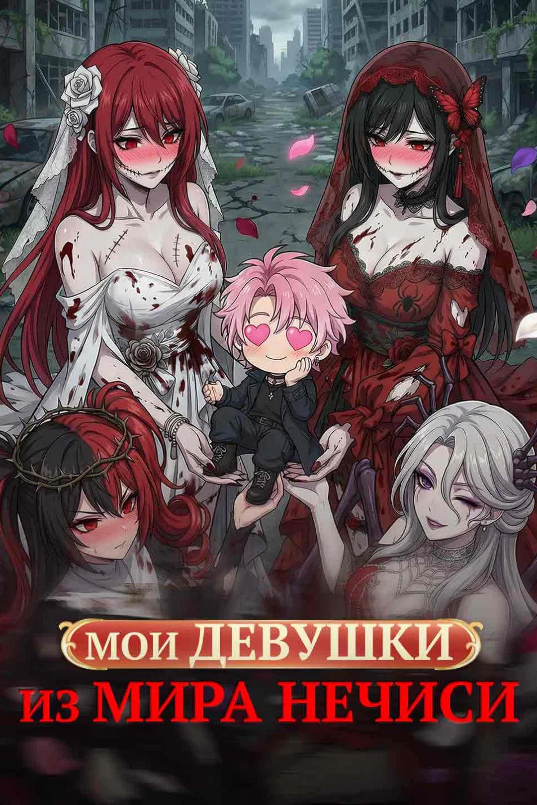 Постер сериала «Мои девушки из мира нечисти»