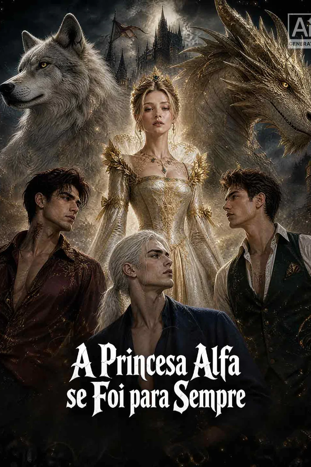 Pôster de A Princesa Alfa se Foi Para Sempre