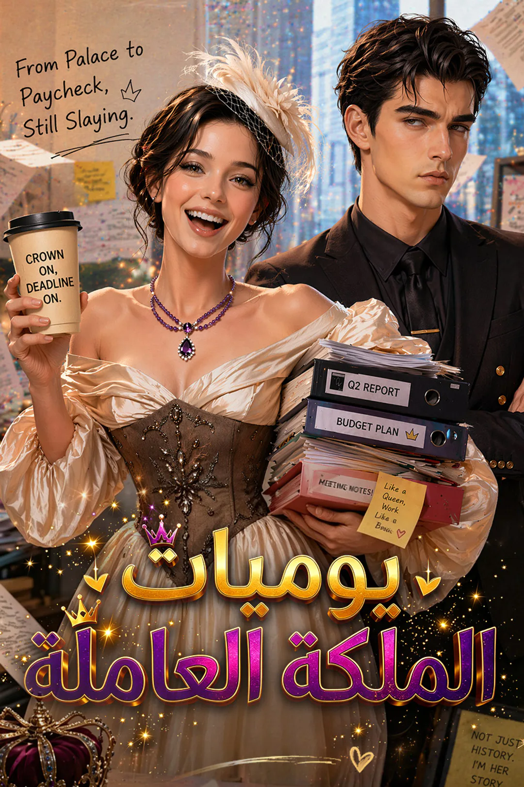 ملصق مسلسل «يوميات الملكة العاملة»