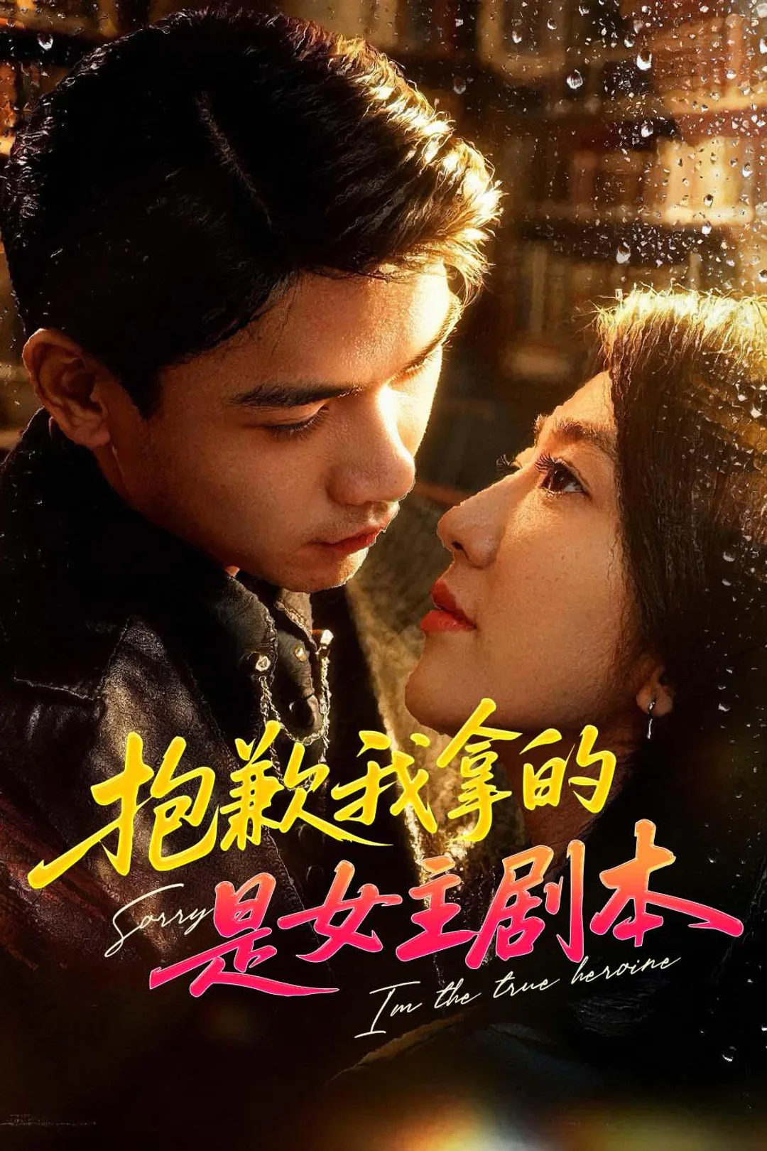 《抱歉我拿的是女主剧本》海报