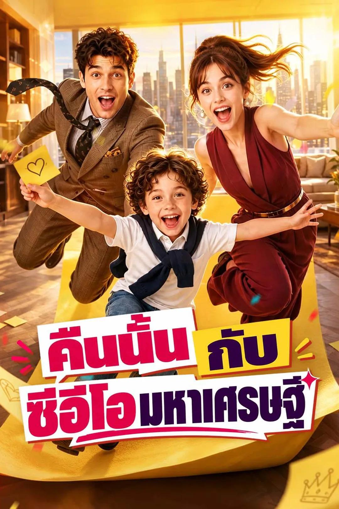 โปสเตอร์ คืนนั้นกับซีอีโอมหาเศรษฐี