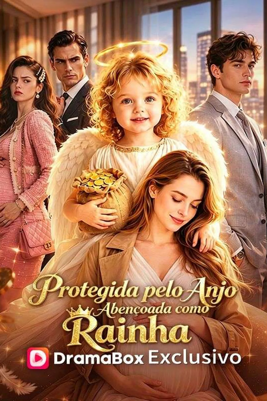 Pôster de Protegida pelo Anjo, Abençoada como Rainha