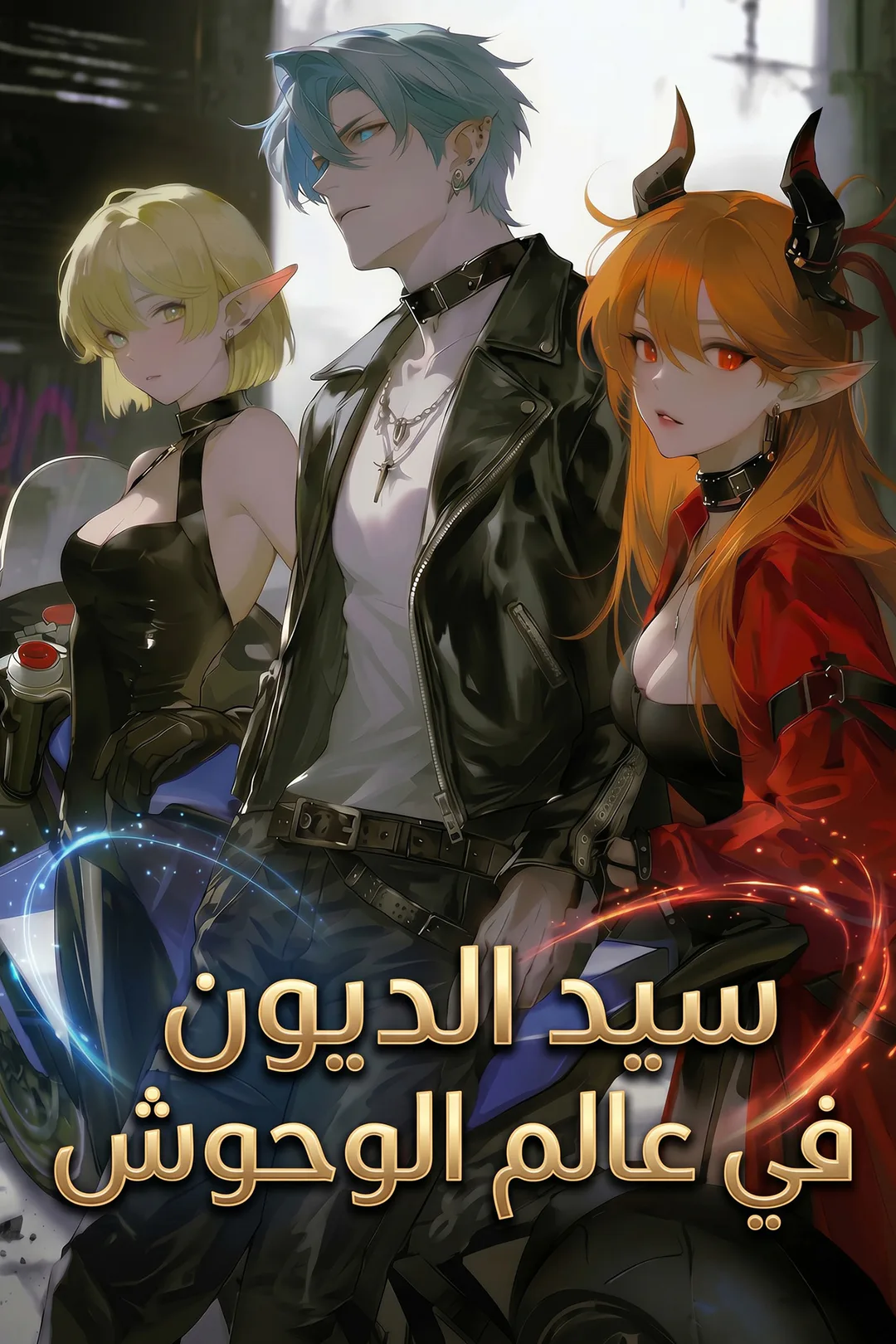 ملصق مسلسل «سيد الديون في عالم الوحوش»