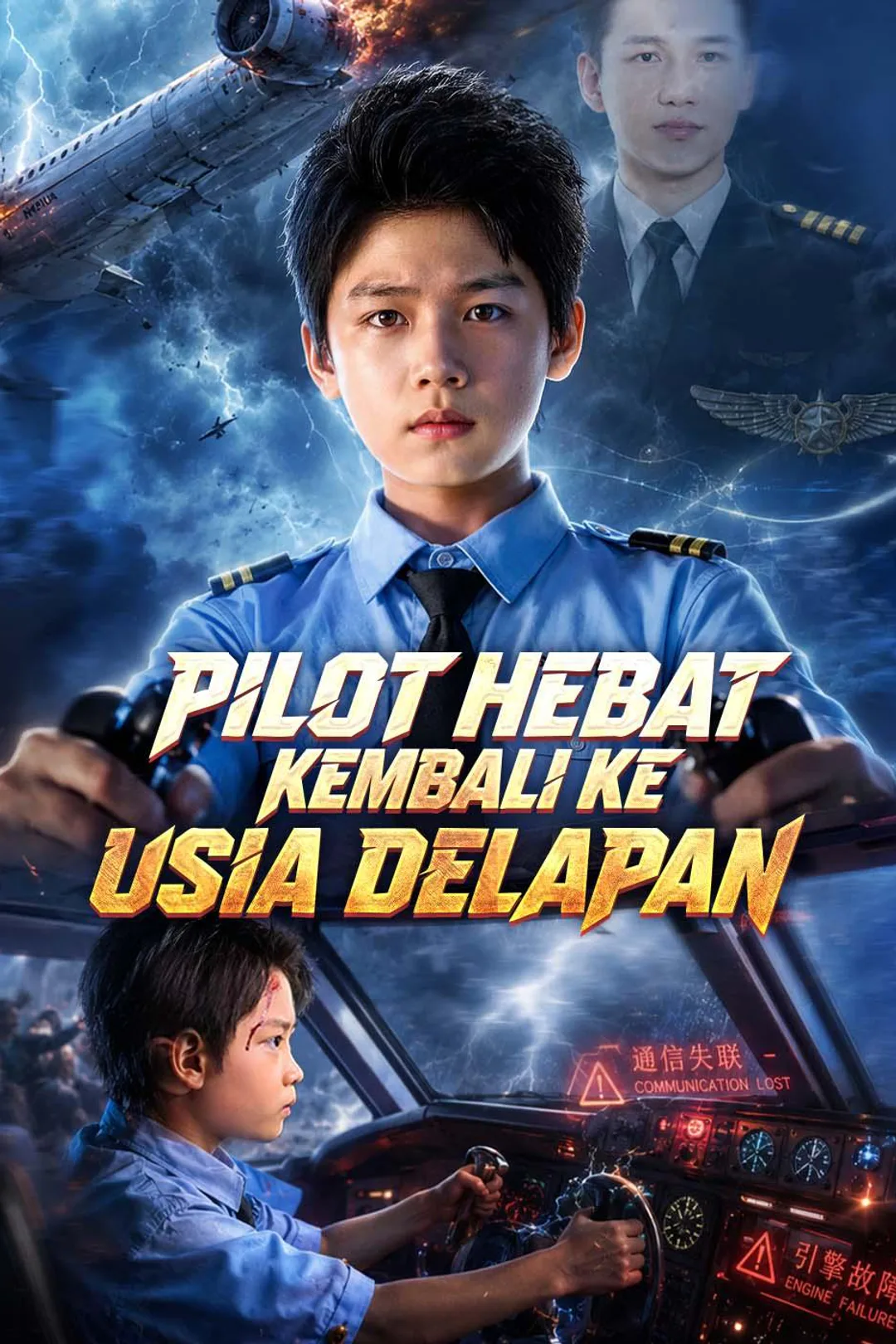 Poster Pilot Hebat Kembali ke Usia Delapan