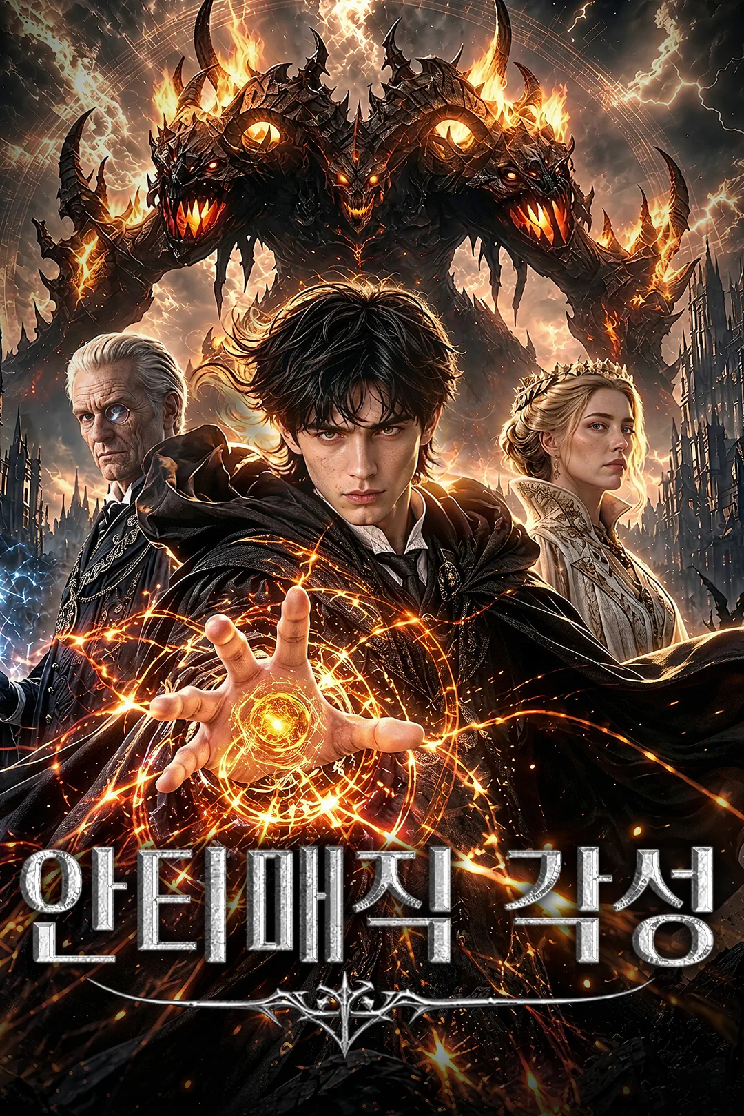 안티매직 각성 포스터