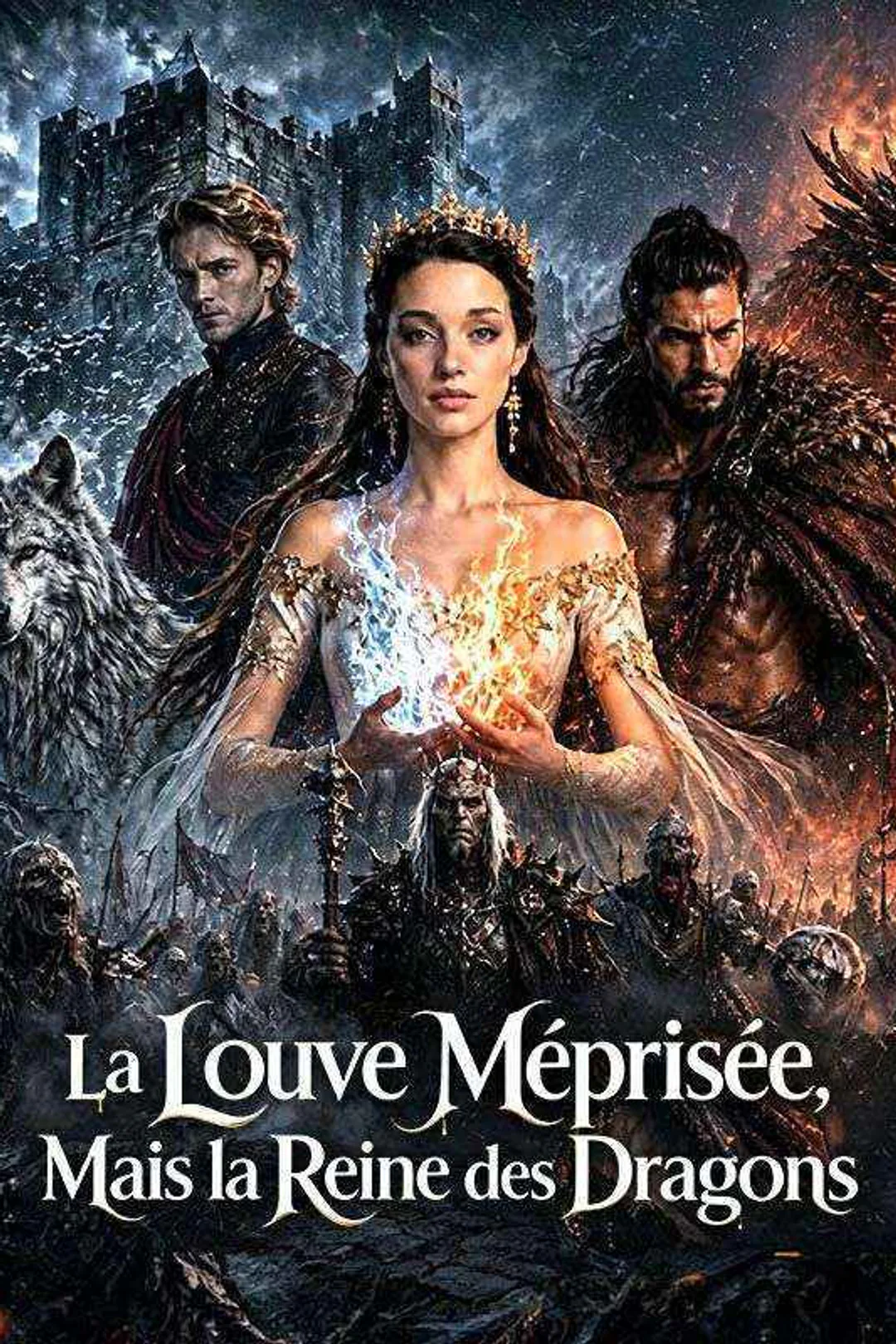 Affiche de La Louve Méprisée, Mais la Reine des Dragons