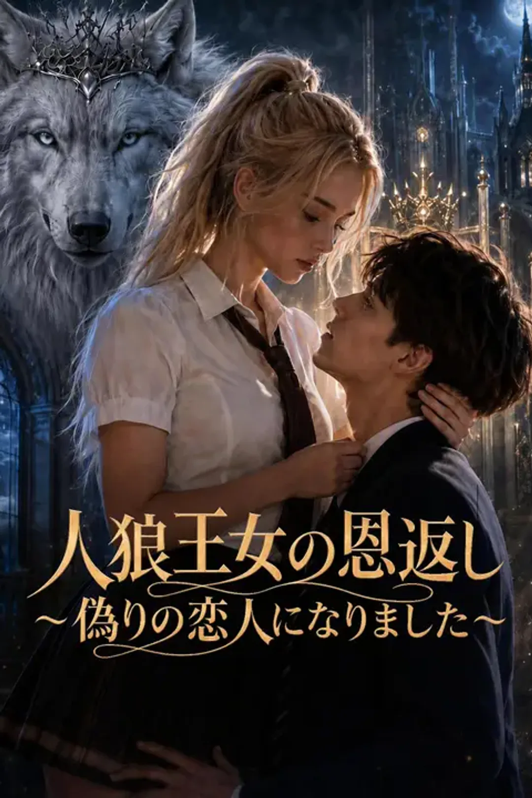人狼王女の恩返し～偽りの恋人になりました～のポスター