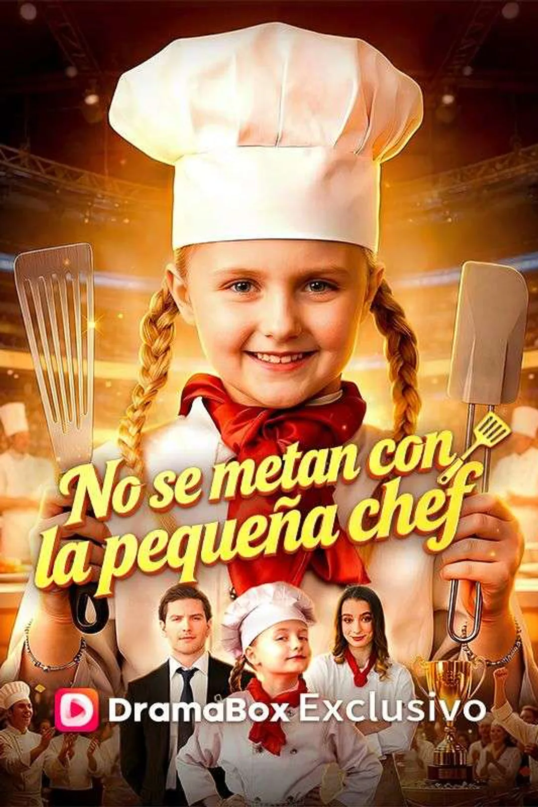 Póster de No se metan con la pequeña chef