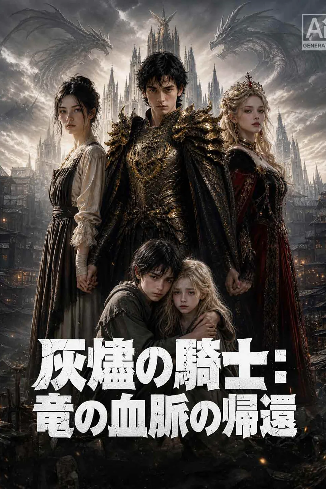 灰燼の騎士：竜の血脈の帰還のポスター