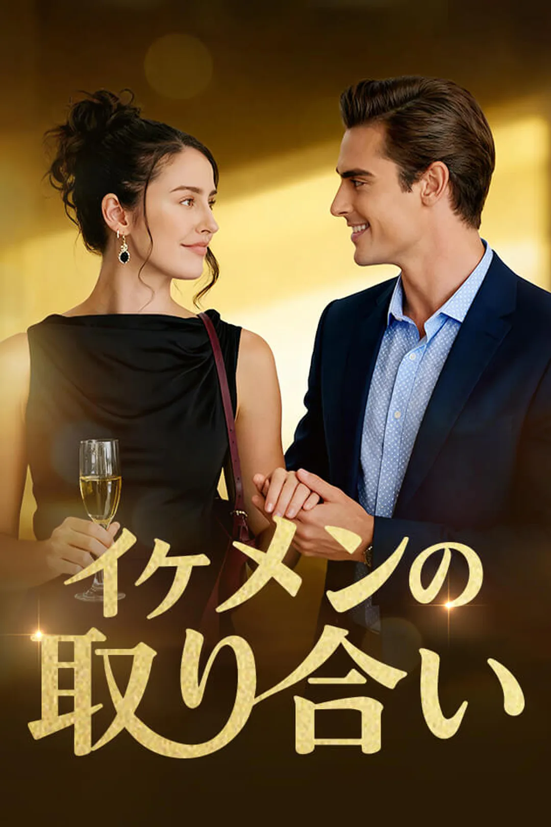 イケメンの取り合いのポスター