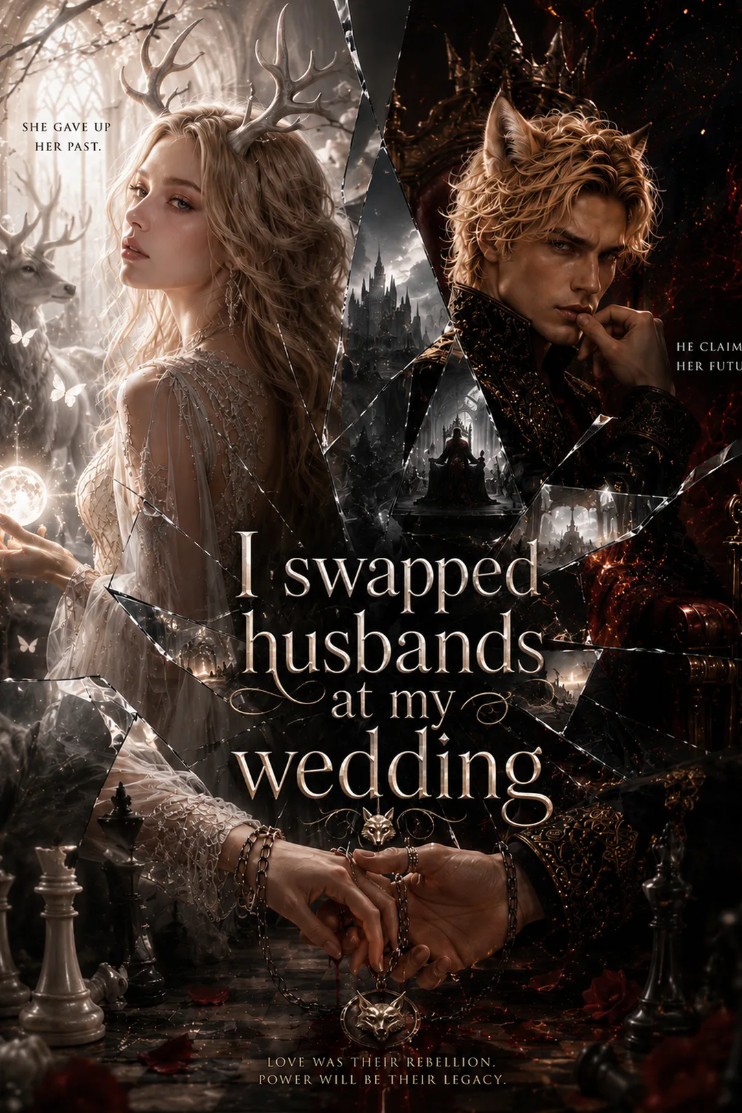 I swapped husbands at my wedding poster