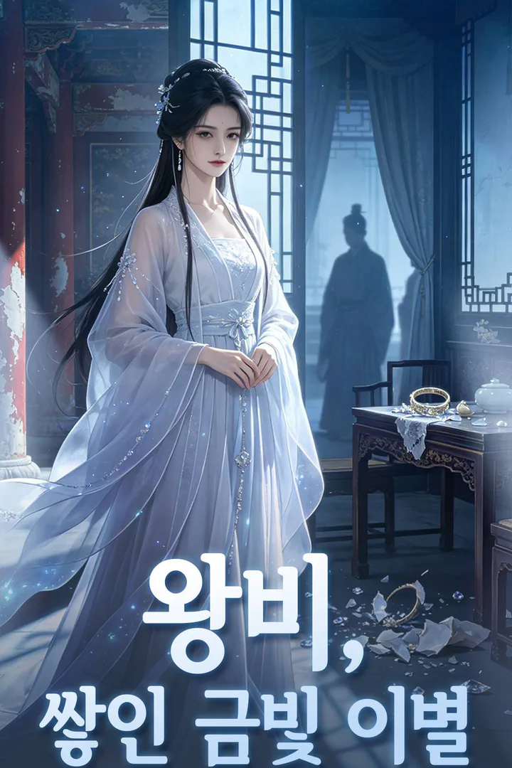 왕비, 쌓인 금빛 이별 포스터